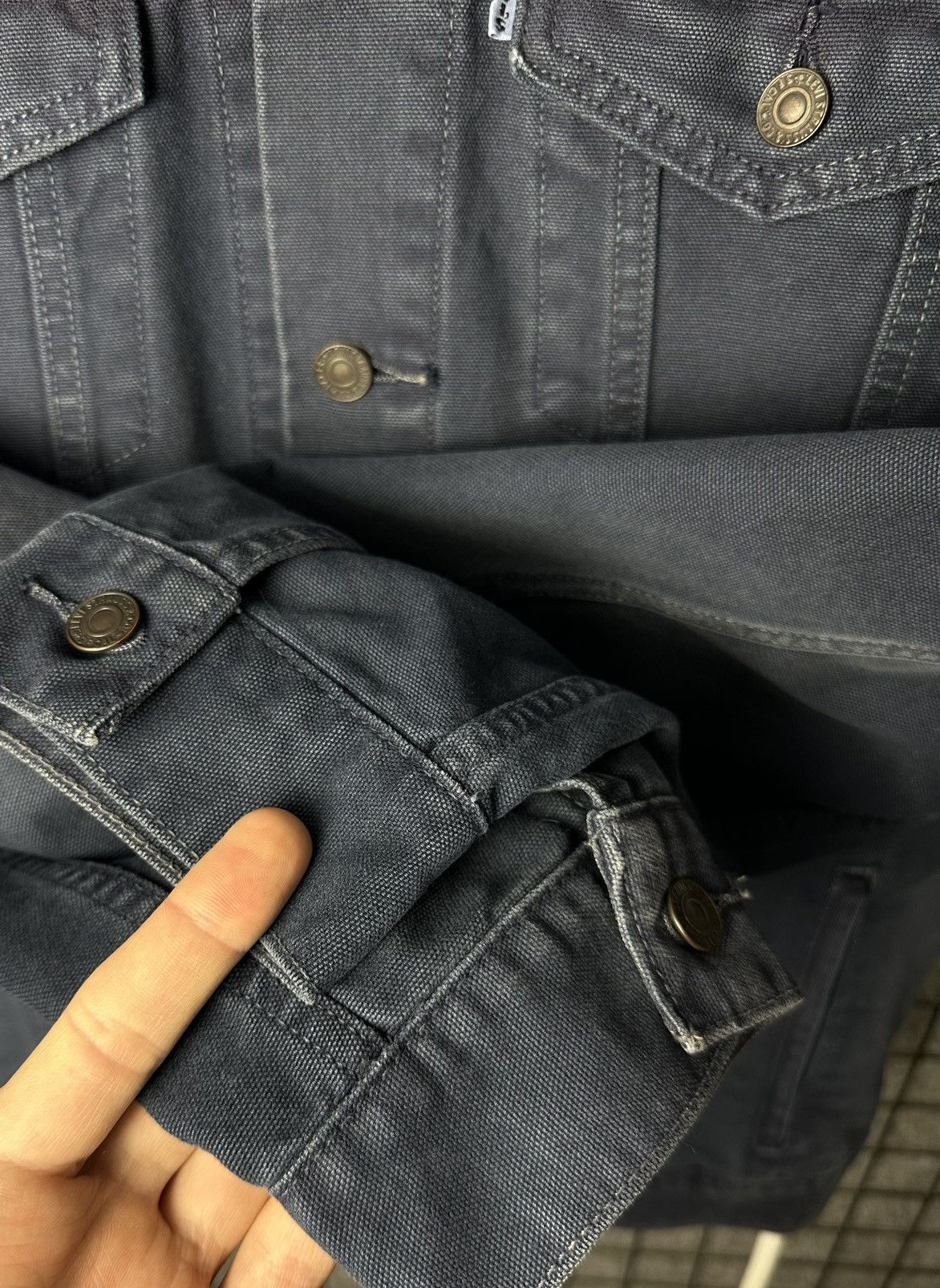 Levi's × Levi's Vintage Clothing × Vintage Levis Vintage Faded Denim Jacket Size XL Size US XL / EU 56 / 4 - 5 Thumbnail