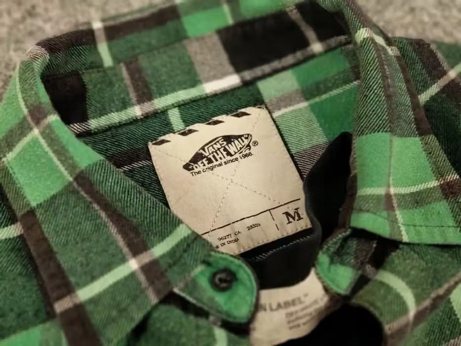 Flannel Vintage Flannel Shirt Travis Scott Style Size US M / EU 48-50 / 2 - 9 Thumbnail