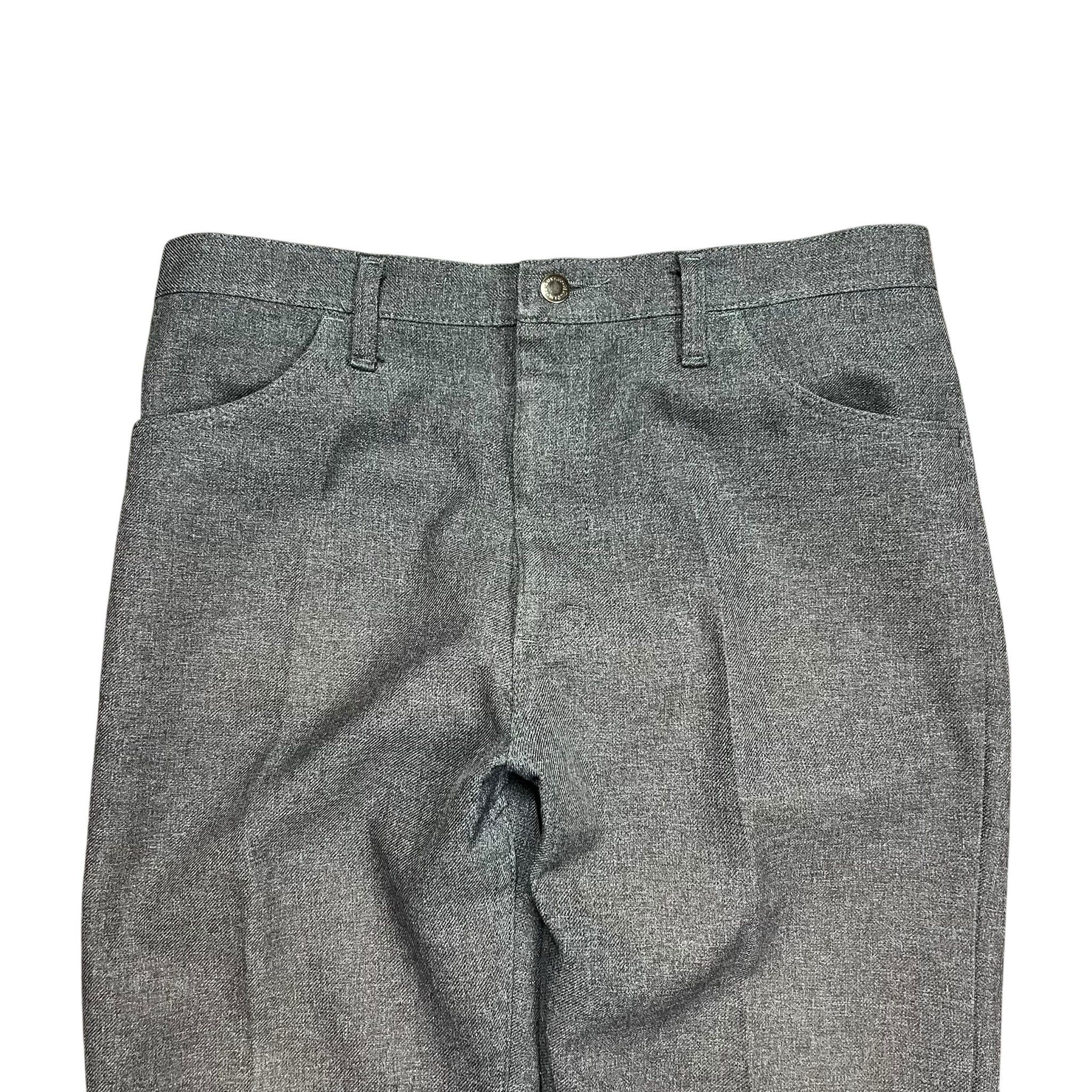 Wrangler Vintage Wrangler Wrancher Mottled Grey Bootcut Pants - 37” Size US 37 - 3 Thumbnail