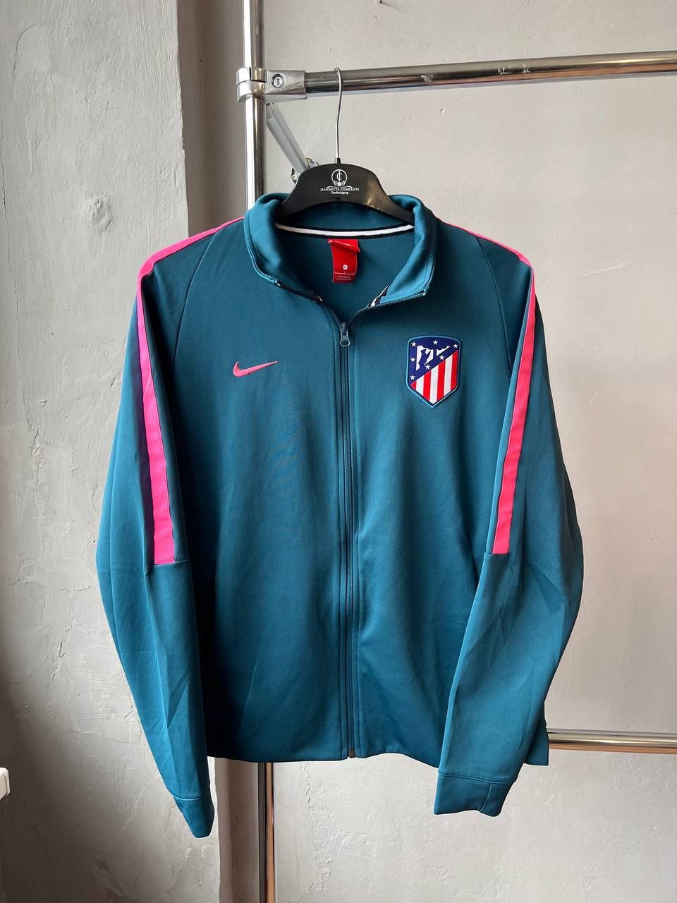 Nike 2017/18 ATLETICO MADRID DRILL SOCCER FOOTBALL NIKE JACKET L Size US L / EU 52-54 / 3 - 2 Thumbnail