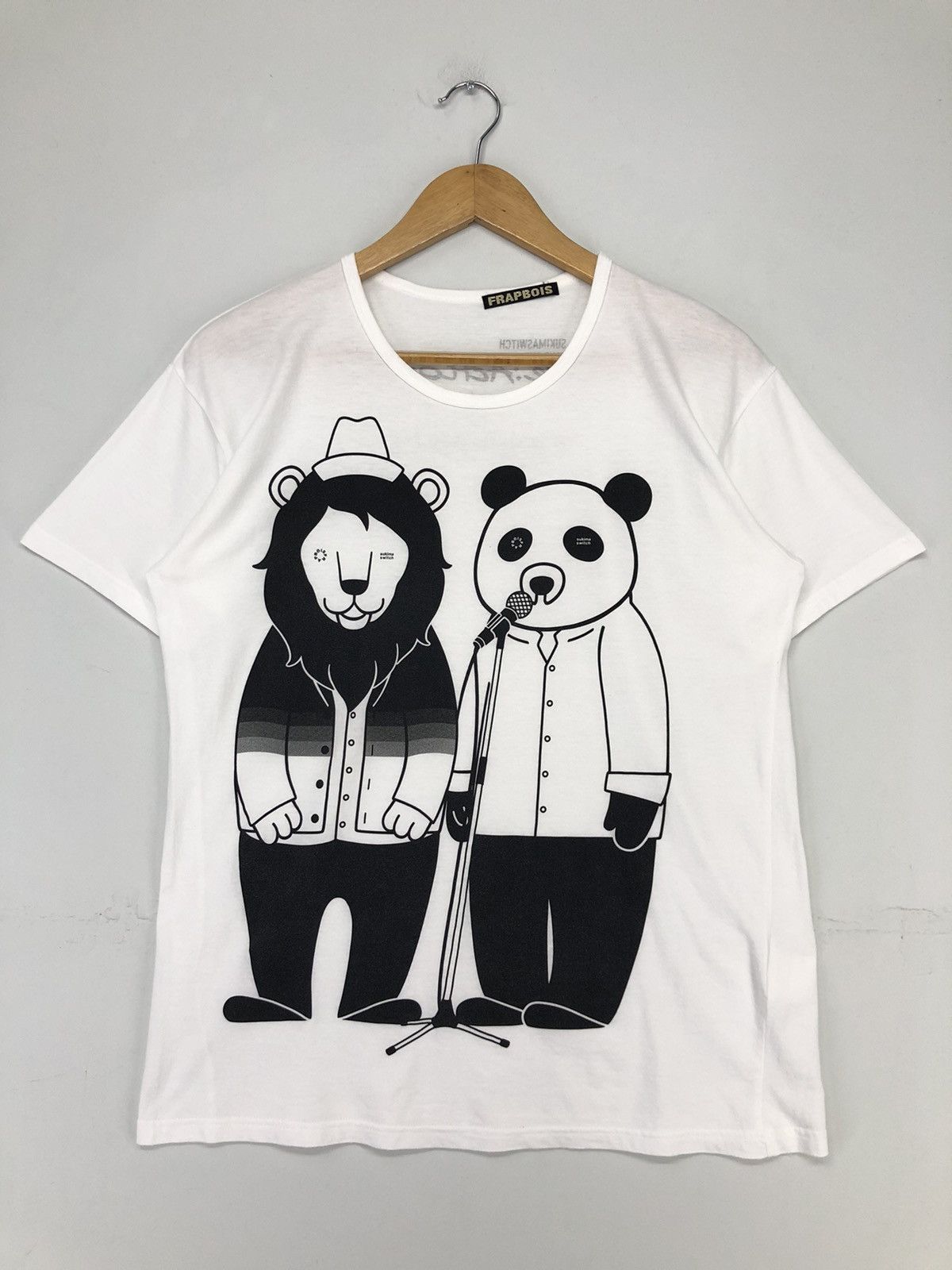 Frapbois Frapbois x Sukima Switch Tour 2017 Re:Action Big Logo Tshirt Size US M / EU 48-50 / 2 - 1 Thumbnail