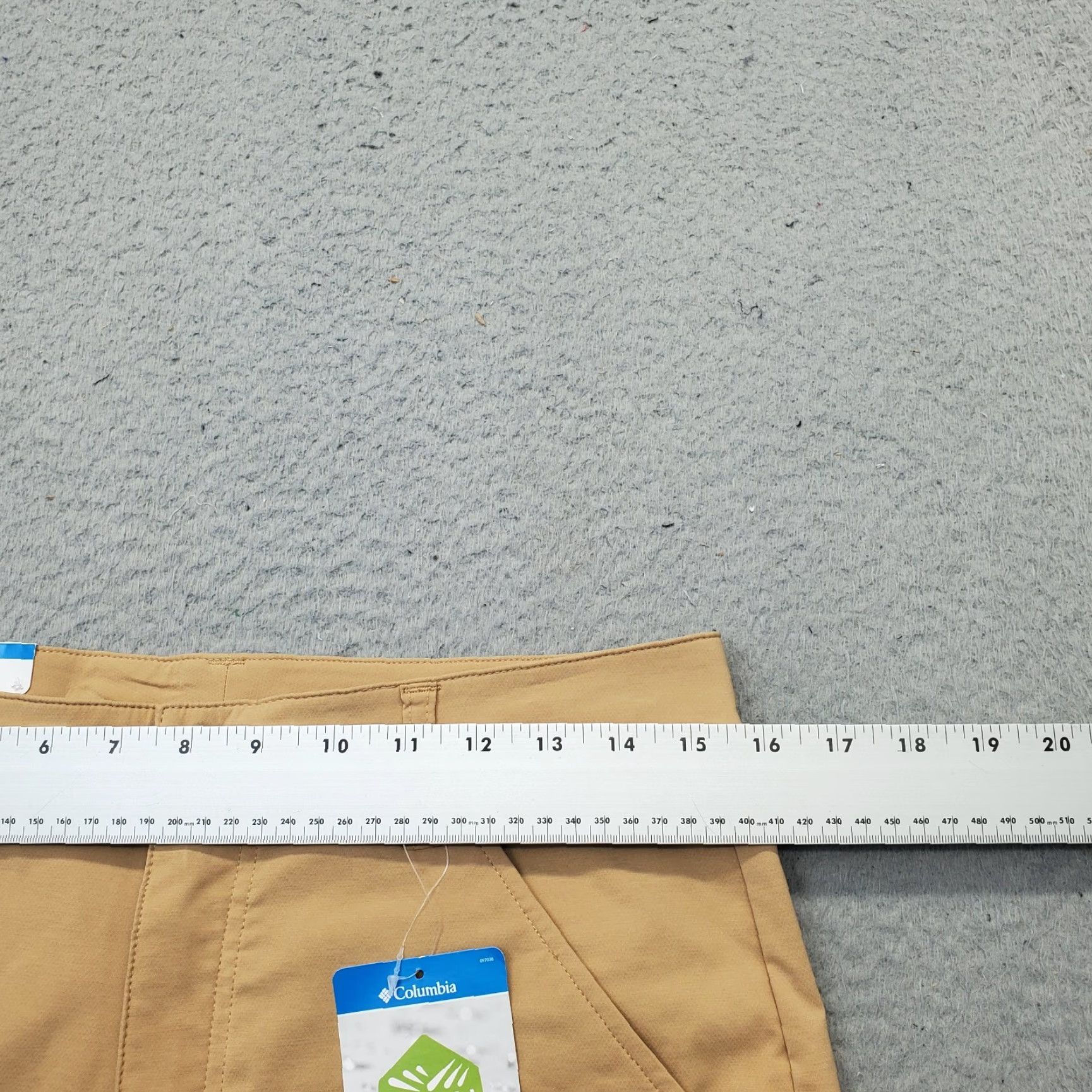 Vintage Columbia Sage Peak Chino Shorts Mens 30 Tan Active Flat Front Stretch 9" Inseam Size US 30 / EU 46 - 5 Thumbnail
