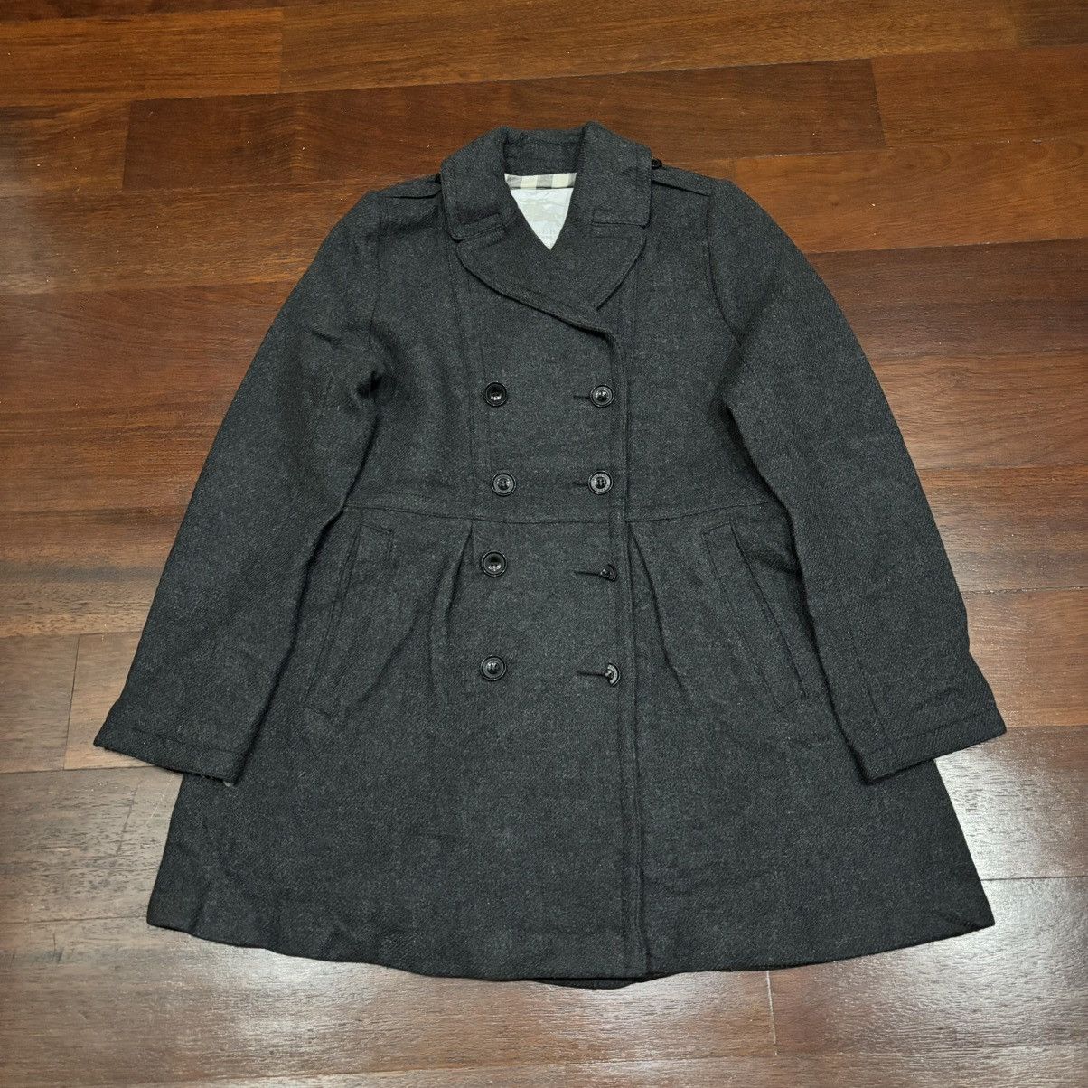 Burberry Burberry Children Wool Coat Jacket Size S / US 4 / IT 40 - 1 Thumbnail