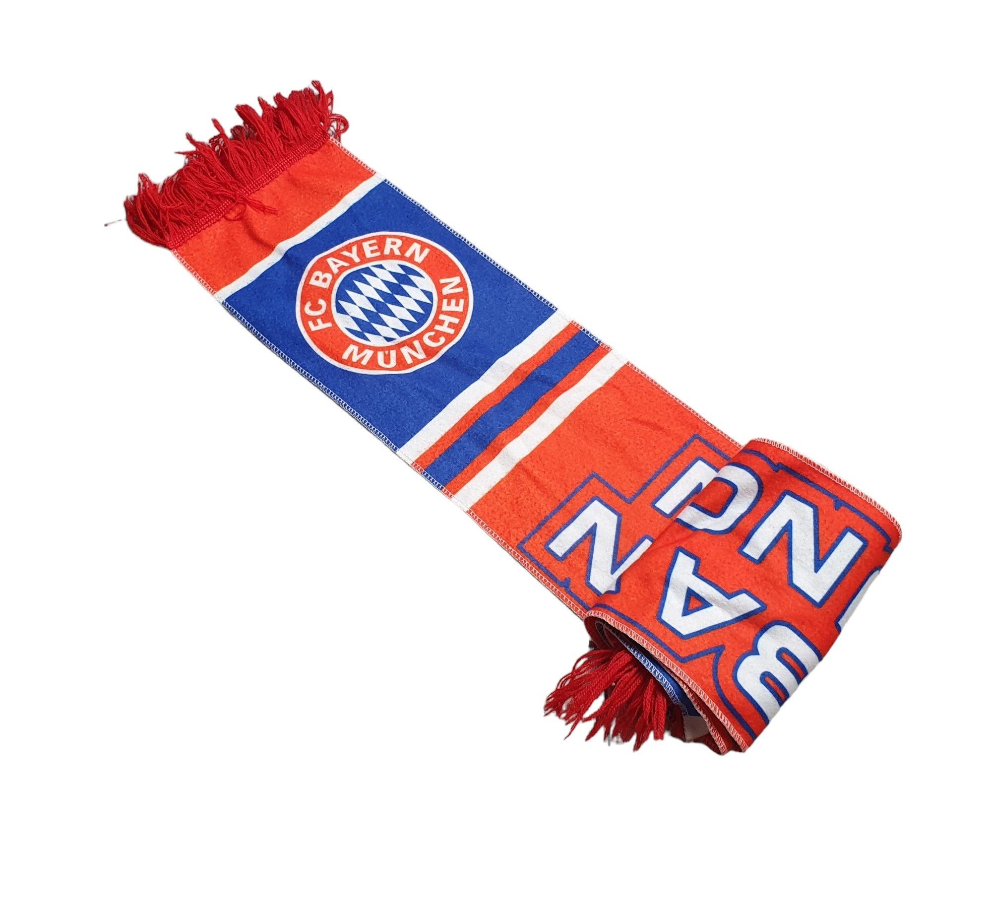 Vintage Scarf FC Bayern Munchen Munich Germany Football Soccer Size ONE SIZE - 1 Thumbnail