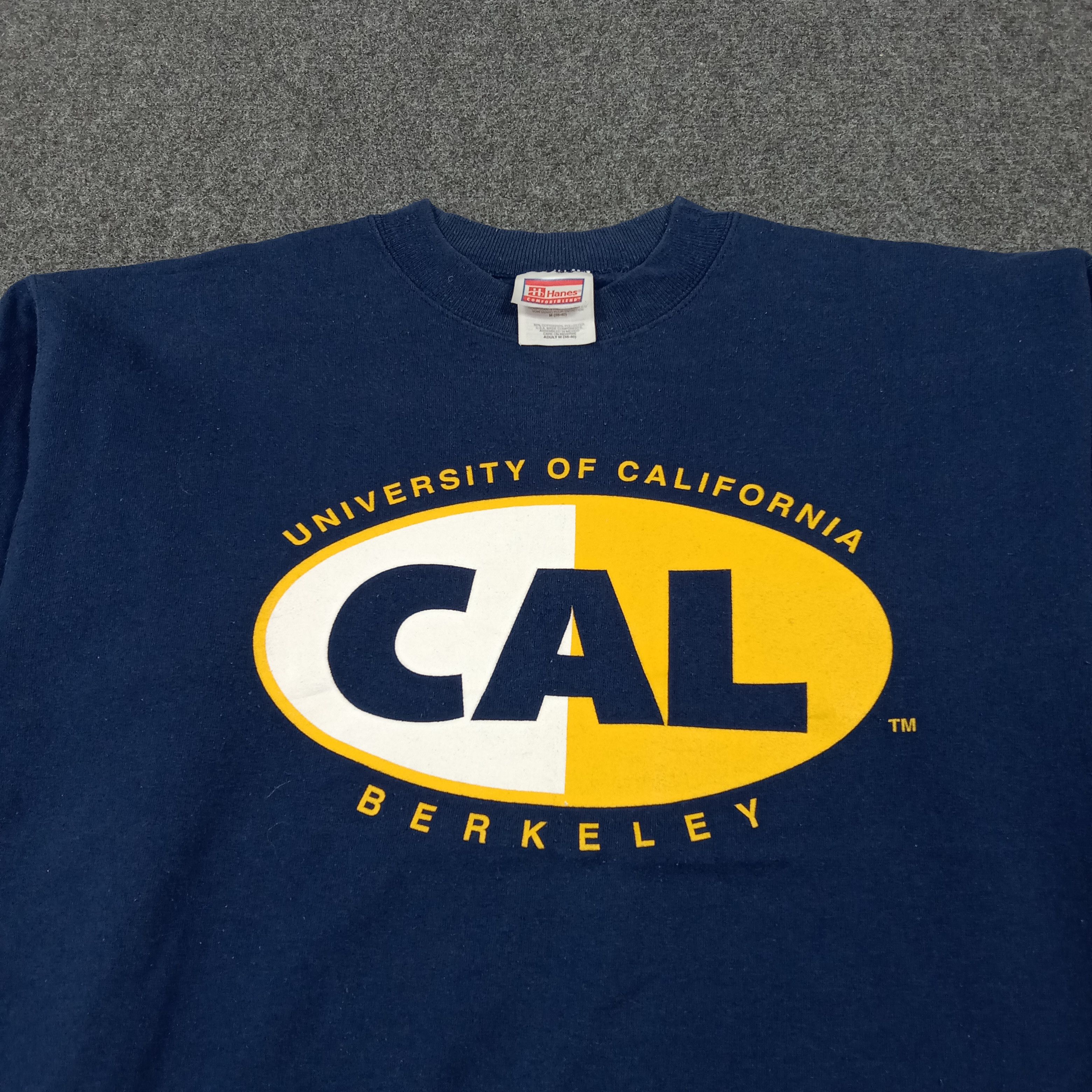 Hanes University of California Berkeley Promo Sweatshirt C283N10 Size US M / EU 48-50 / 2 - 2 Thumbnail