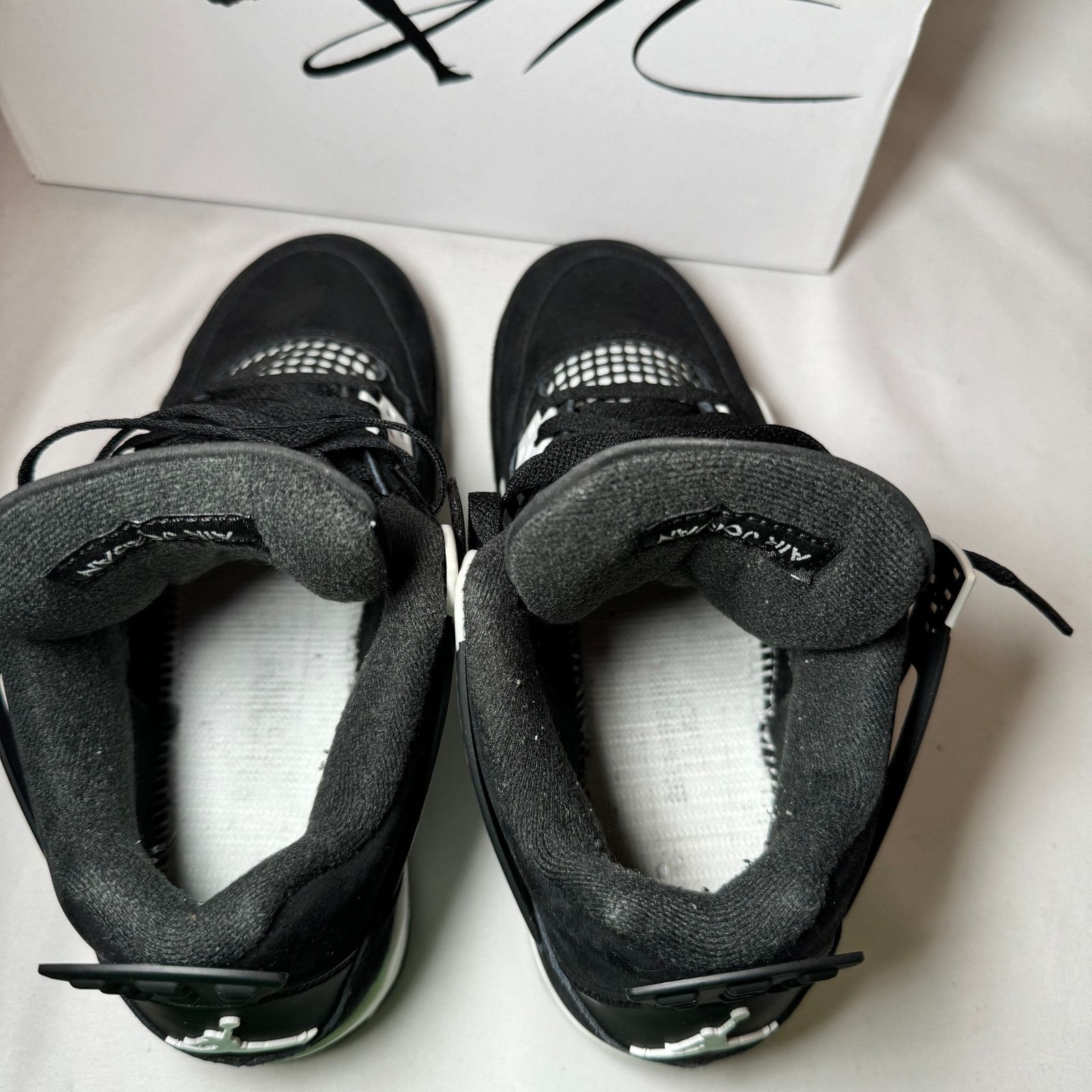 Jordan Brand × Nike Size 6.5 - Air Jordan 4 Retro GS White Thunder Men's Shoes Size US 6.5 / EU 39-40 - 4 Thumbnail