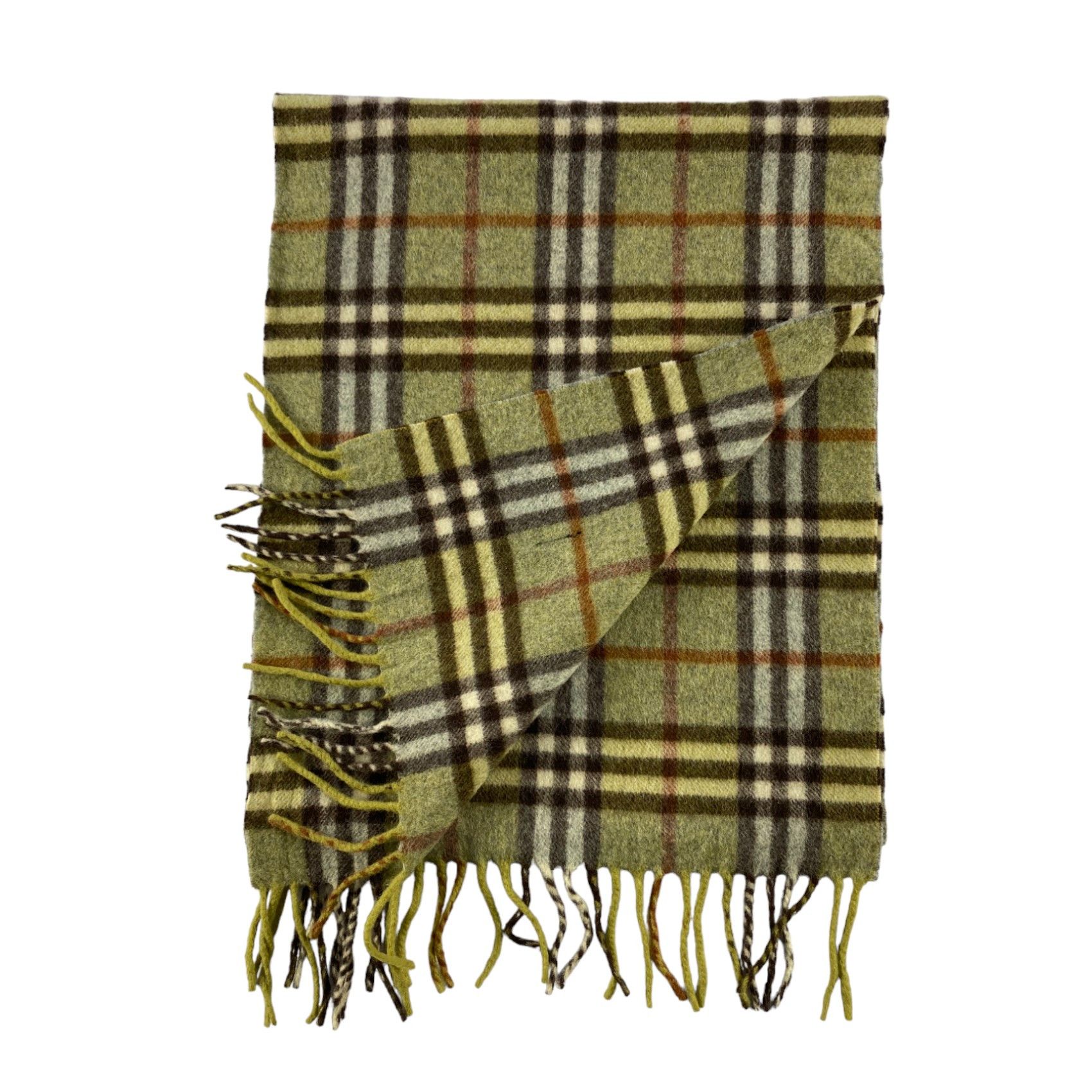 Burberry × Vintage Burberry Scarf / Muffler / Neckwear - WW957 Size ONE SIZE - 5 Thumbnail