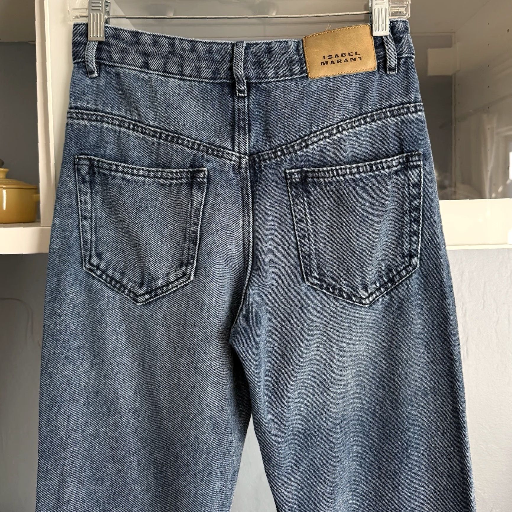 Isabel Marant **Belvira High-rise Flare Jeans in Blue Size 34** User: **Isabel Marant Belvira High-rise Flare Jeans in Blue Size 34** Size 24" / US 00 / IT 34 - 4 Thumbnail