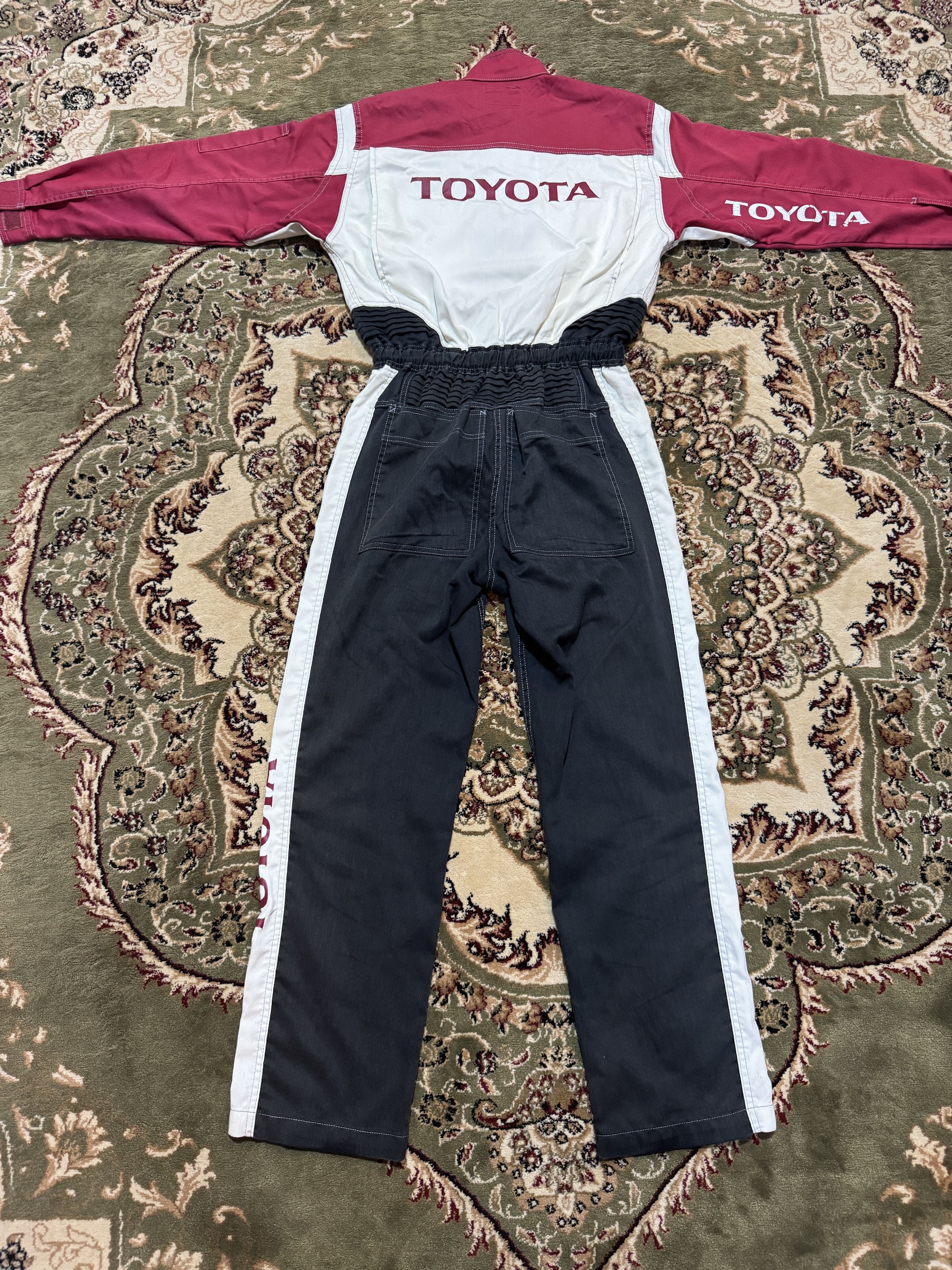 Sports Specialties × Vintage Vintage Chiba Toyota Hybrid Specialist Mechanic Coveralls Size US 29 - 2 Thumbnail