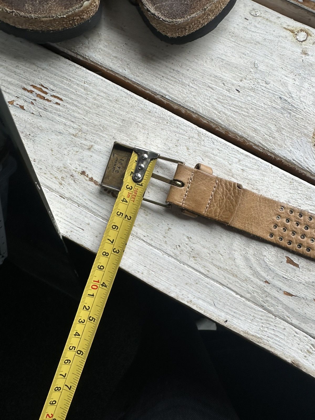Vintage 🚨Vintage Crazy Metal Belt Drip Japanese Hype bb Simon Size ONE SIZE - 12 Thumbnail