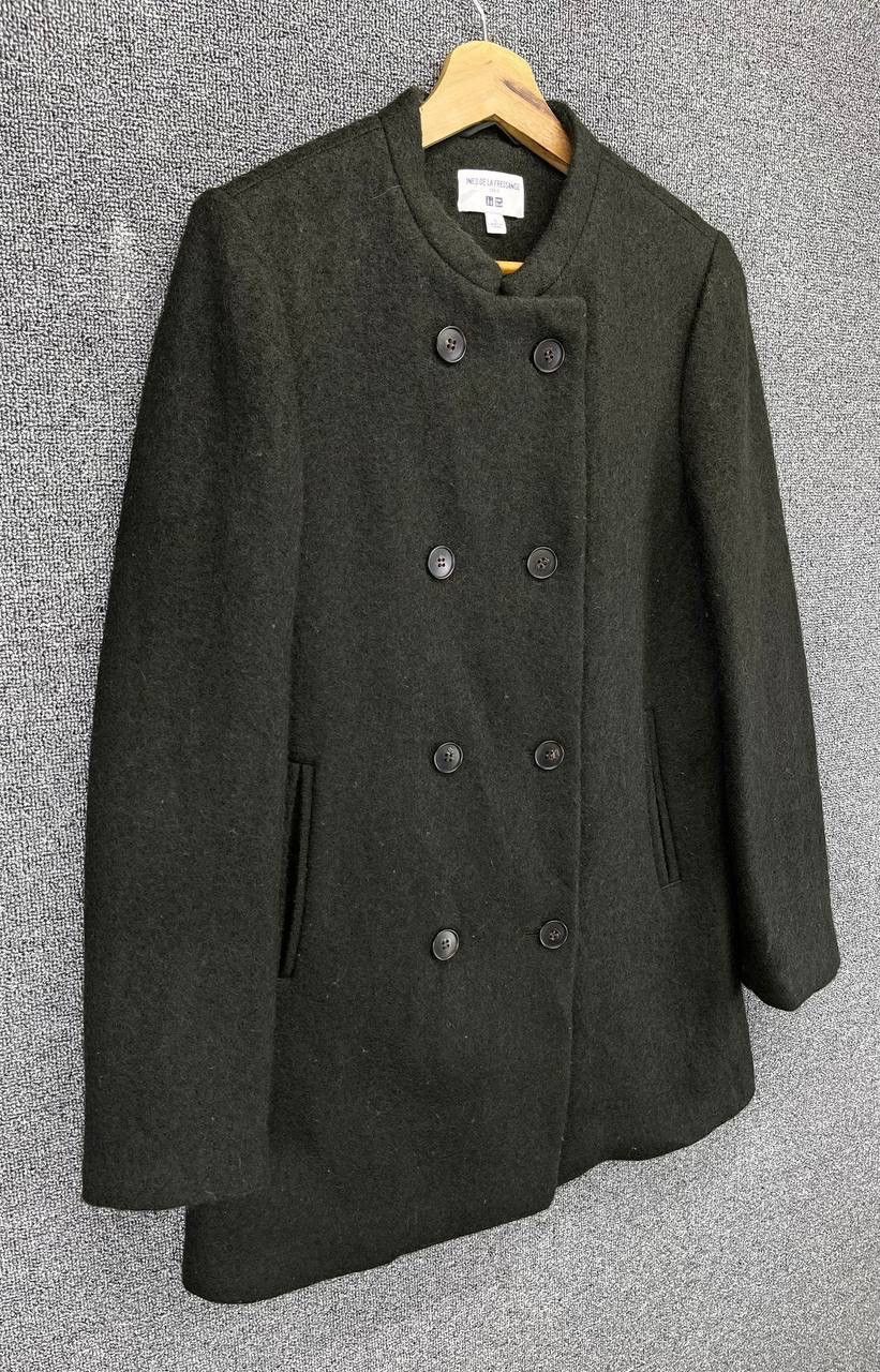 Uniqlo Ines De La Fressange Paris Uniqlo Button Up Rare Wool Jacket Size L / US 10 / IT 46 - 2 Thumbnail