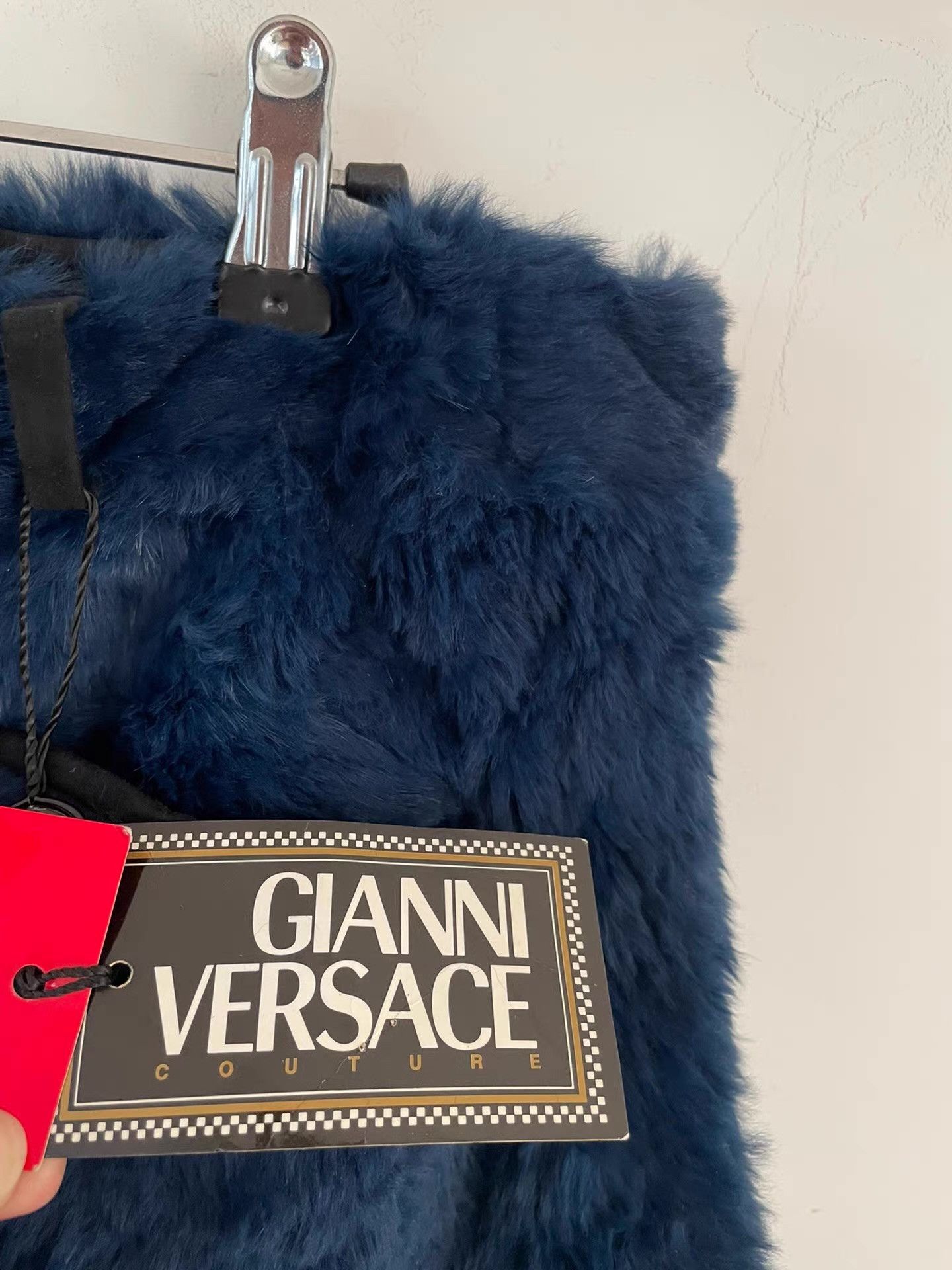 Versace Gianni Versace Men's Rabbit Fur Leather Pants Ｑ21 Size US 32 / EU 48 - 6 Thumbnail