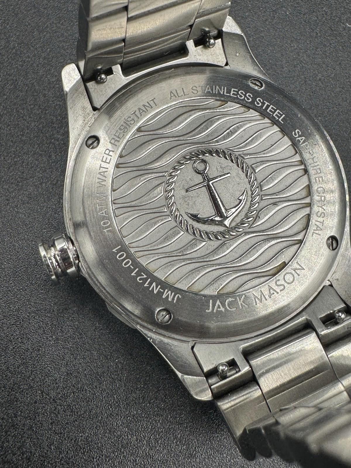 Other Sleek Jack Mason Halyard GMT Pepsi Blue Red Bezel | Link Ste Size ONE SIZE - 8 Thumbnail
