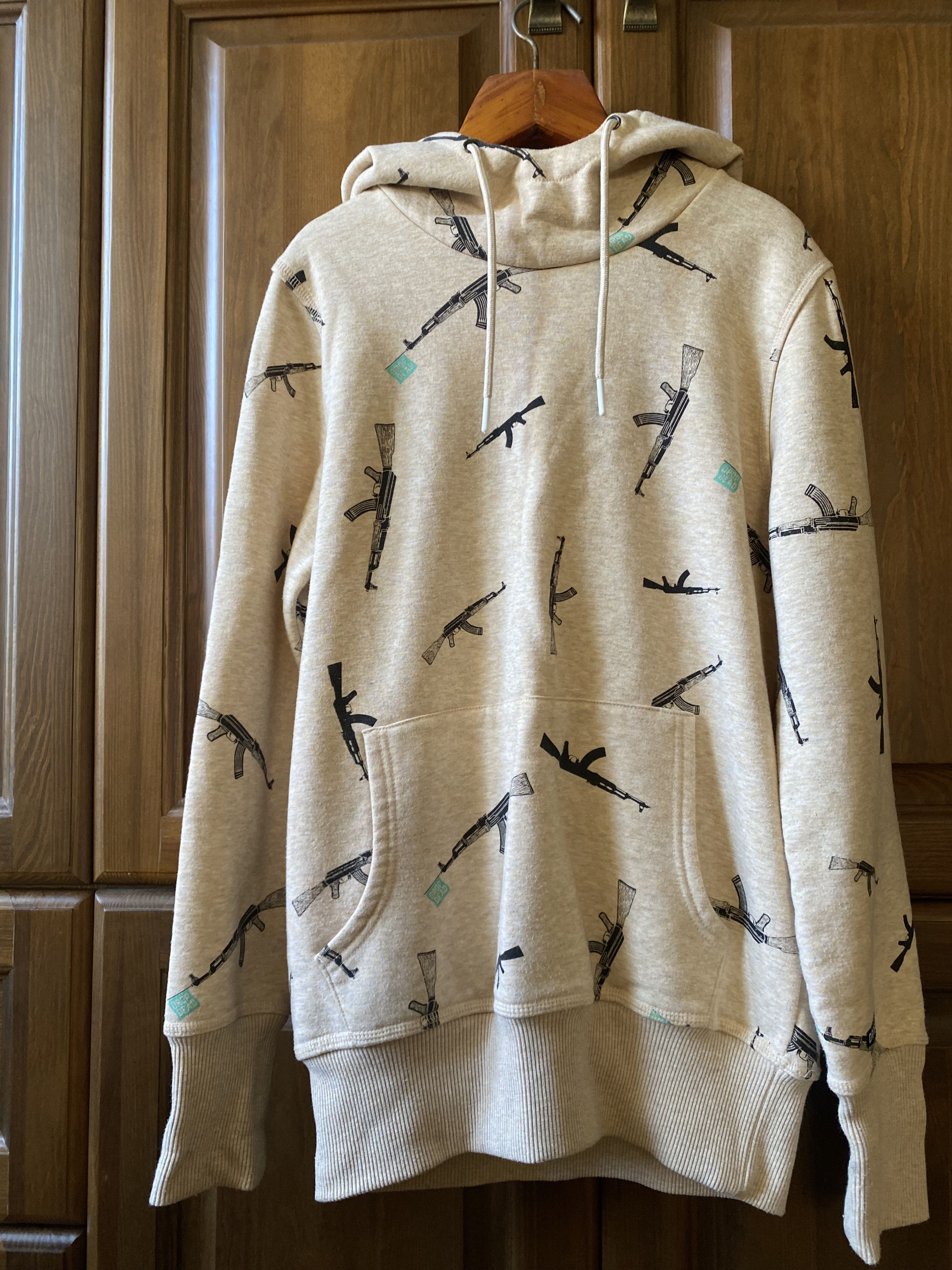 Drop Dead Clothing Drop Dead Ak-47 Hoodie Rare Vintage Archive Emo Punk Metal Size US S / EU 44-46 / 1 - 9 Thumbnail