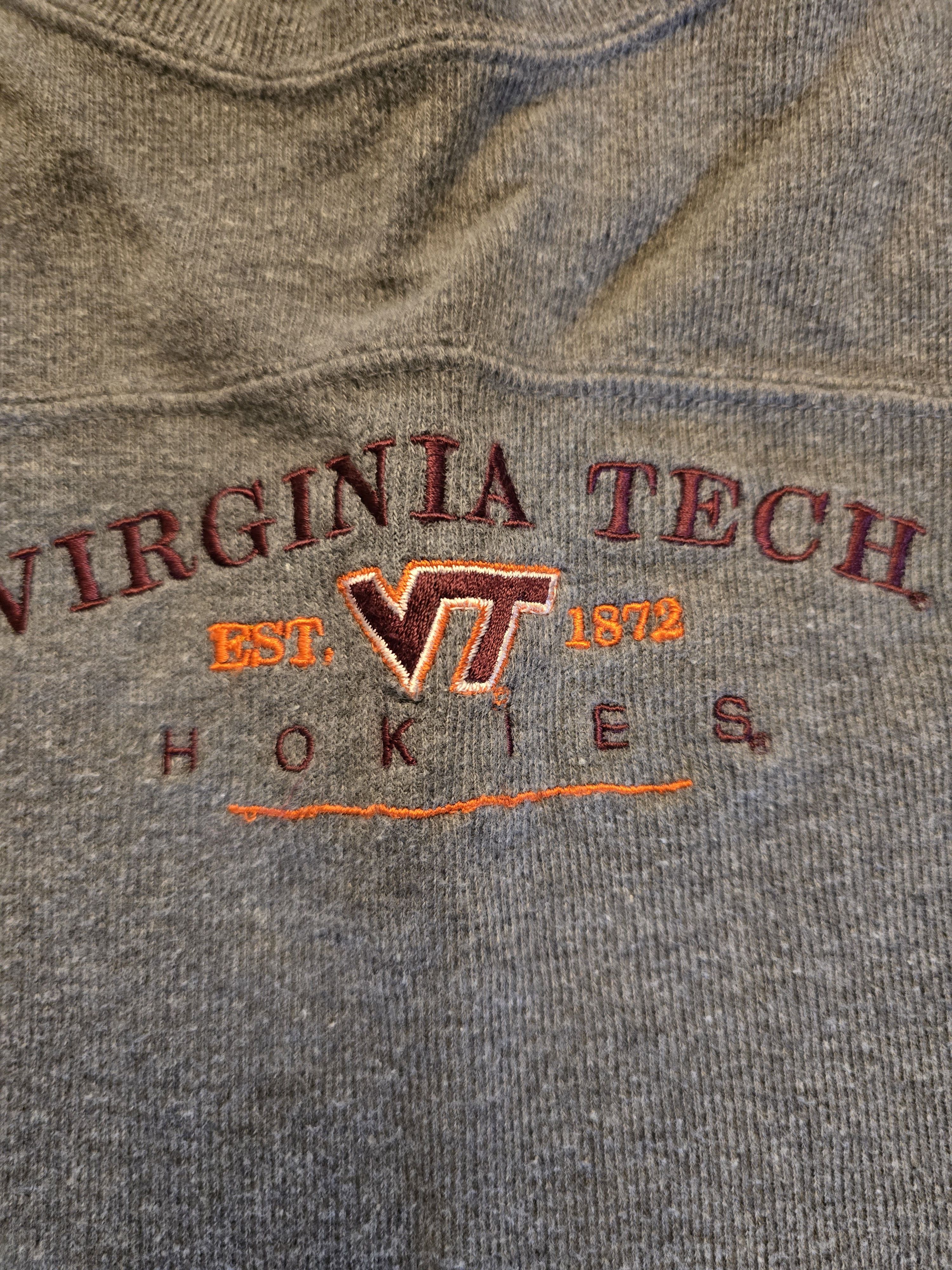 Vintage Vintage Virginia Tech VT Hokies Long Sleeve Shirt XL Size US XL / EU 56 / 4 - 4 Thumbnail