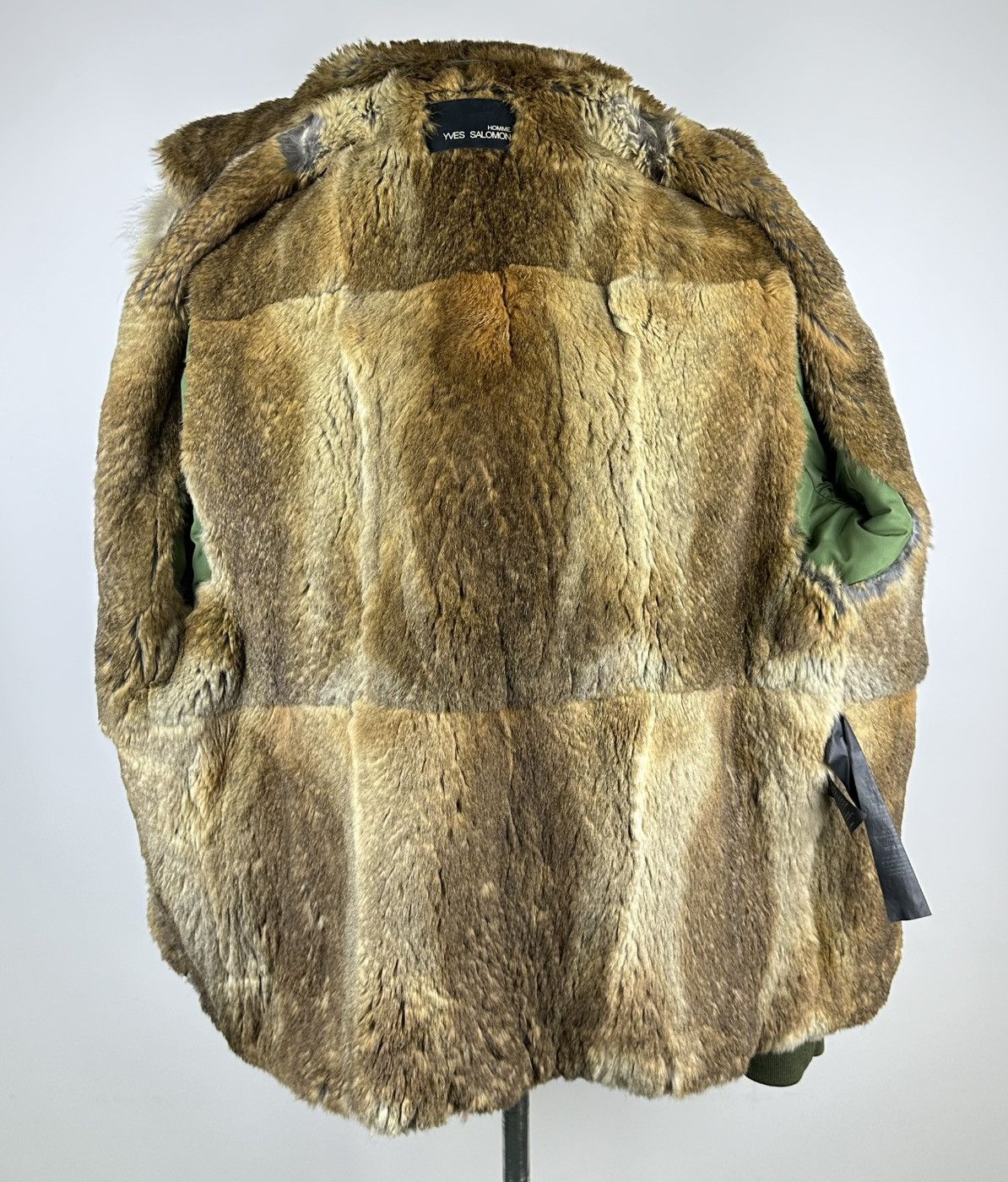 Yves Salomon YVES SALOMON Luxury Jacket Rabbit Fur Lining Coyote Trim Size US M / EU 48-50 / 2 - 6 Thumbnail