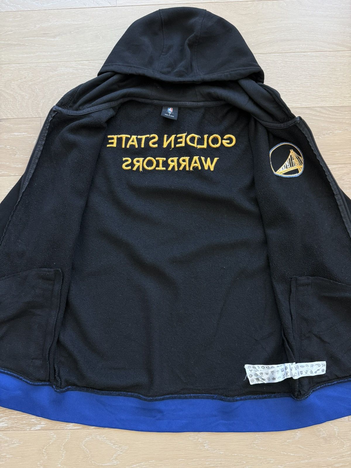 NBA Golden State Warriors NBA Zip Up Hoodie Size US S / EU 44-46 / 1 - 5 Thumbnail
