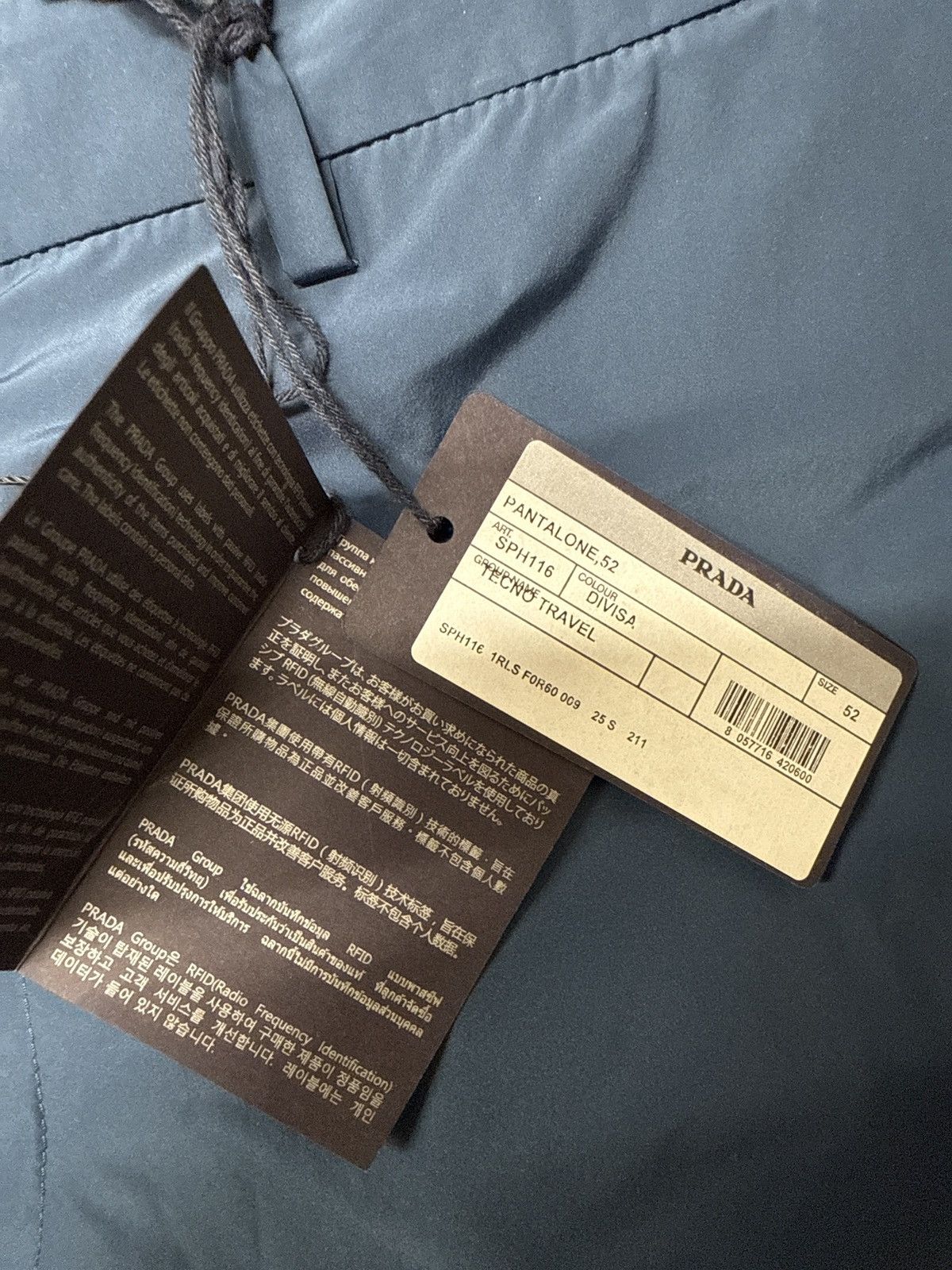 Prada Prada Stretch Technical Fabric Pants Size US 34 / EU 50 - 5 Thumbnail