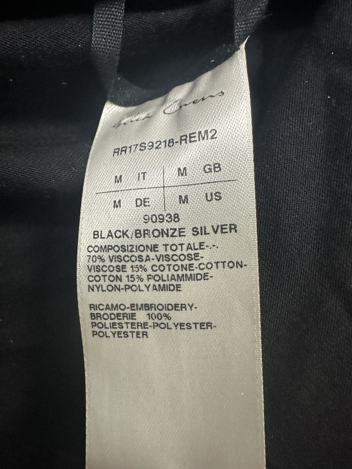 Rick Owens SS17 ‘WALRUS’ Sequined Longsleeve Size US M / EU 48-50 / 2 - 8 Thumbnail