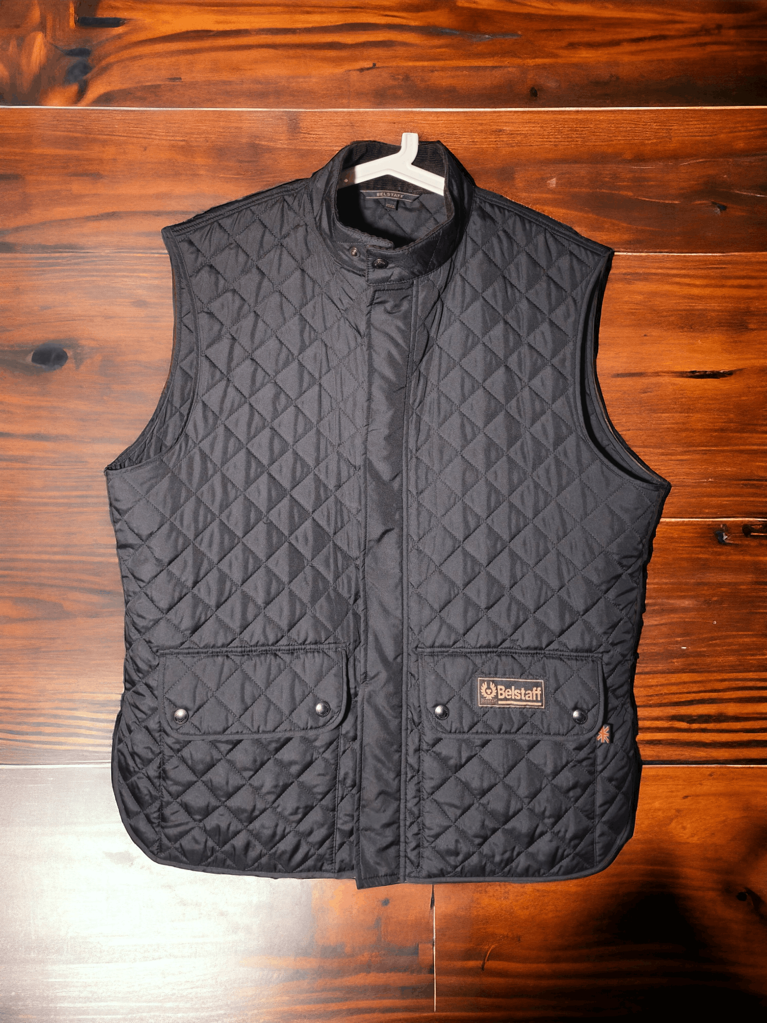 Vintage Belstaff Quilted Vest Gold Label
