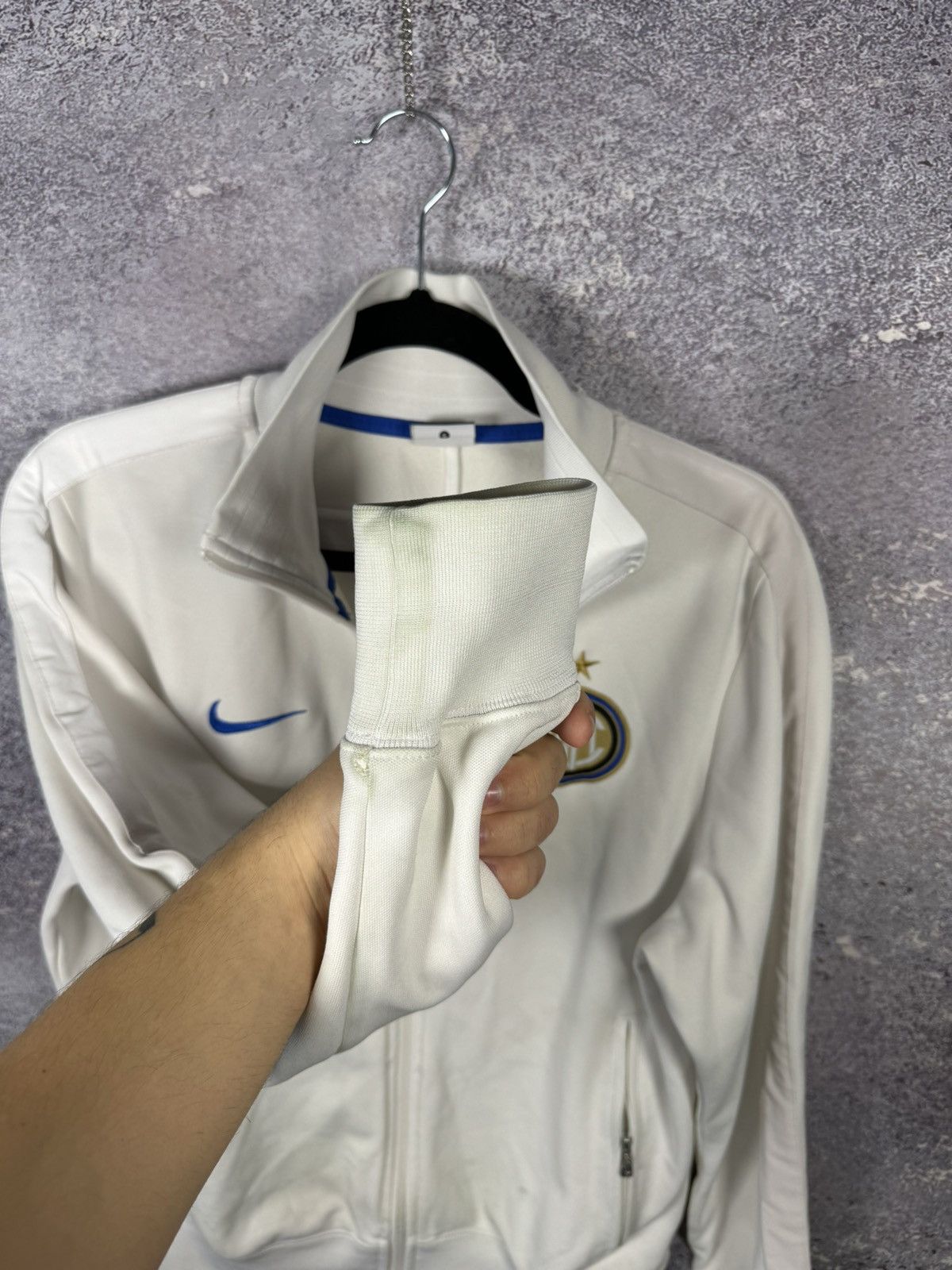 Nike × Vintage Nike Inter Milan 2009/10 Zip Up Training Track Jacket Small Size US S / EU 44-46 / 1 - 18 Thumbnail