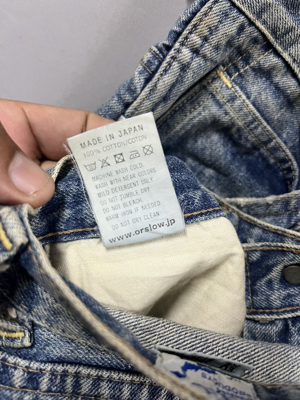 Japanese Brand × Orslow Orslow japanese brand ripped Size US 30 / EU 46 - 14 Thumbnail