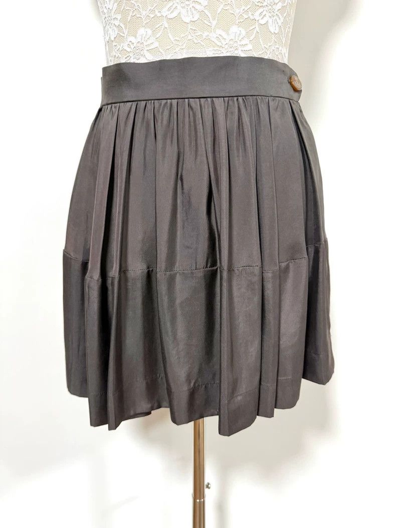 Vivienne Westwood Vivienne Westwood size2 Brown pleated short skirt half dres Size 26" / US 2 / IT 38 - 2 Thumbnail