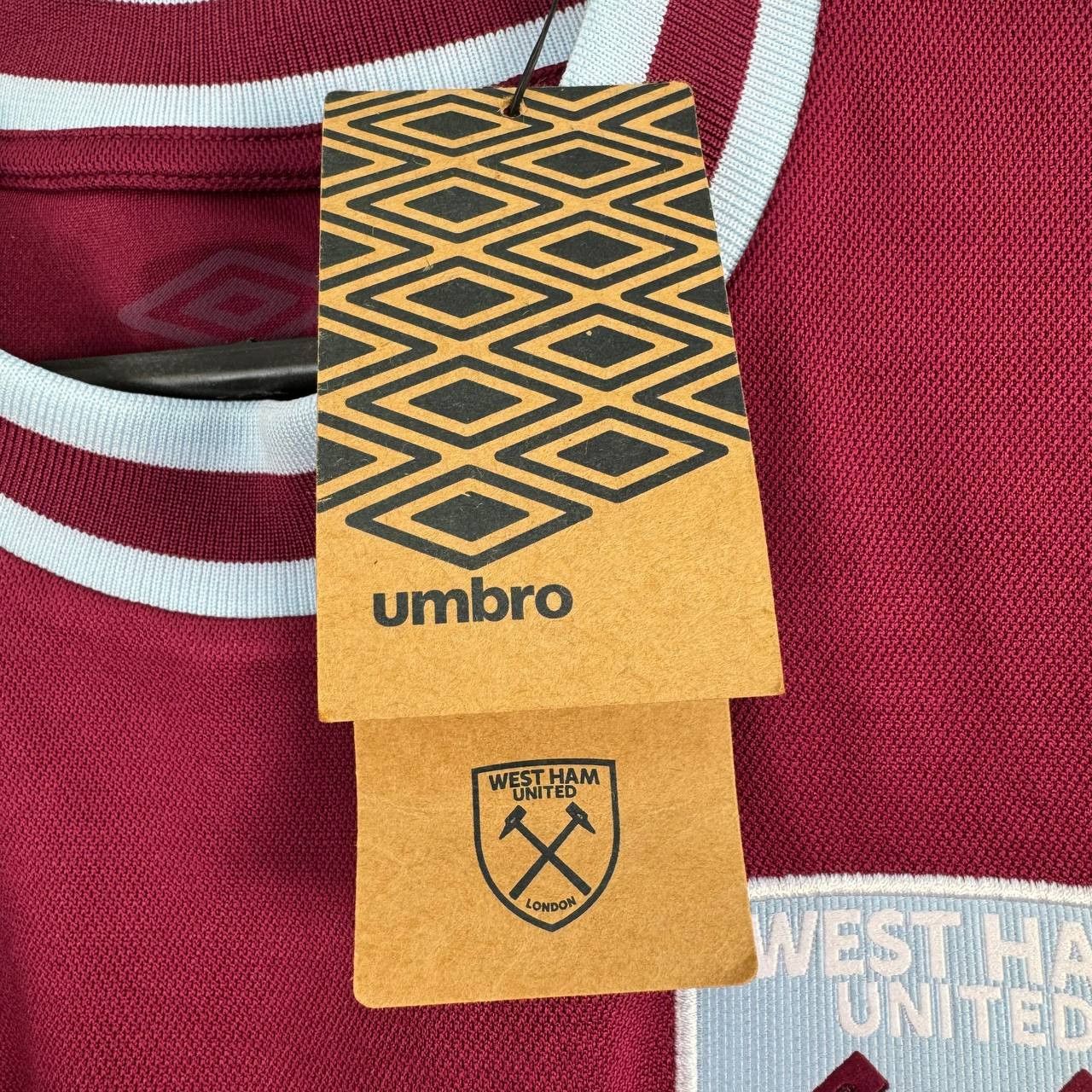 Umbro West Ham United 2020/21 Home Jersey Umbro #25 Size L Size US L / EU 52-54 / 3 - 4 Thumbnail