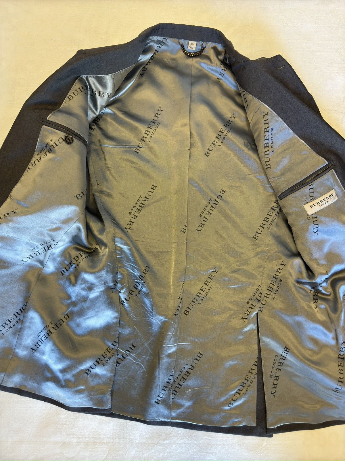 Burberry Burberry London Made in Italy Wool Jacket 52 L $1890 Size 42L - 8 Thumbnail