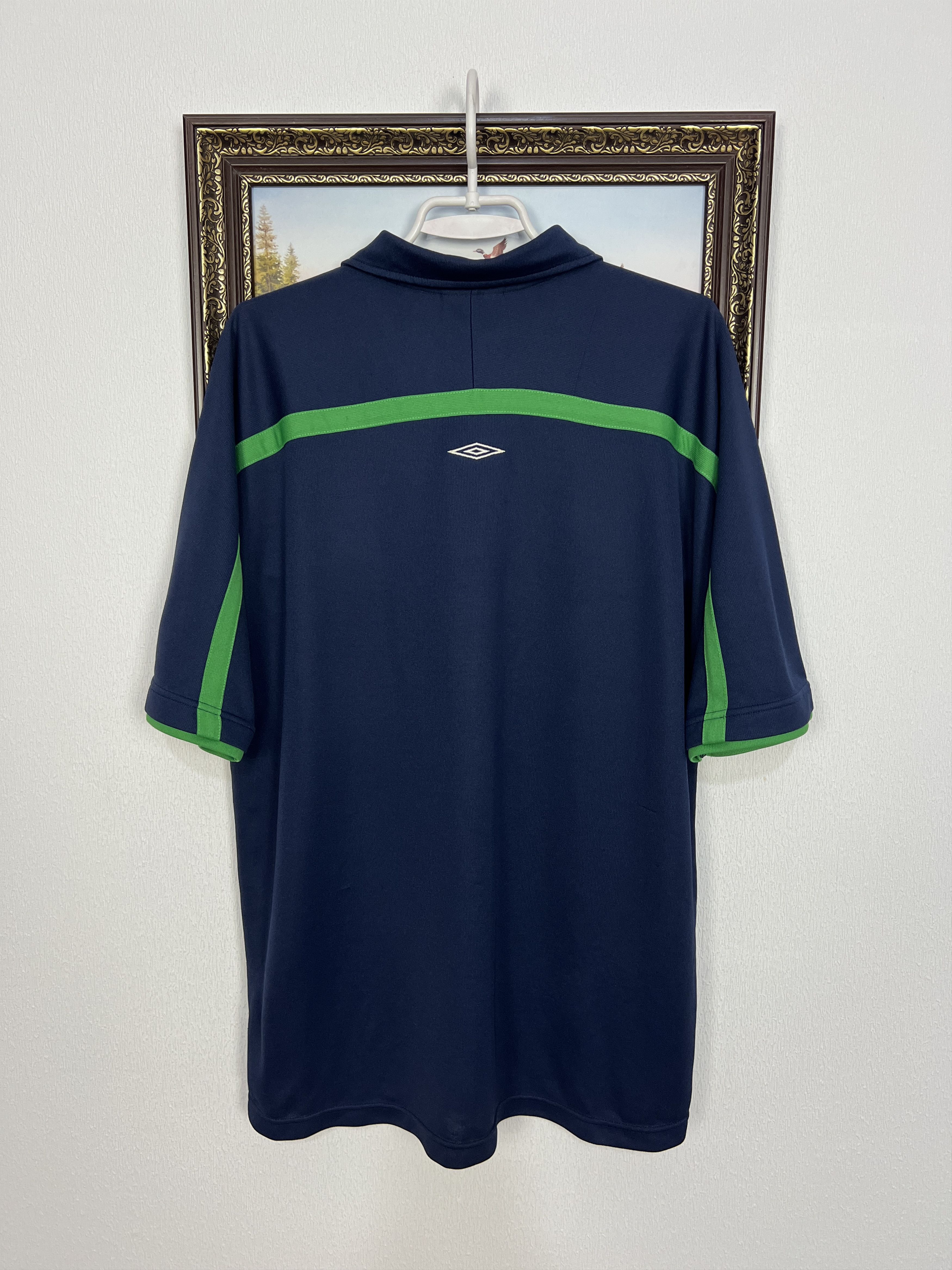 Umbro Vintage St Etienne Football Shirt Train Polo Soccer Jersey Size US XL / EU 56 / 4 - 8 Thumbnail