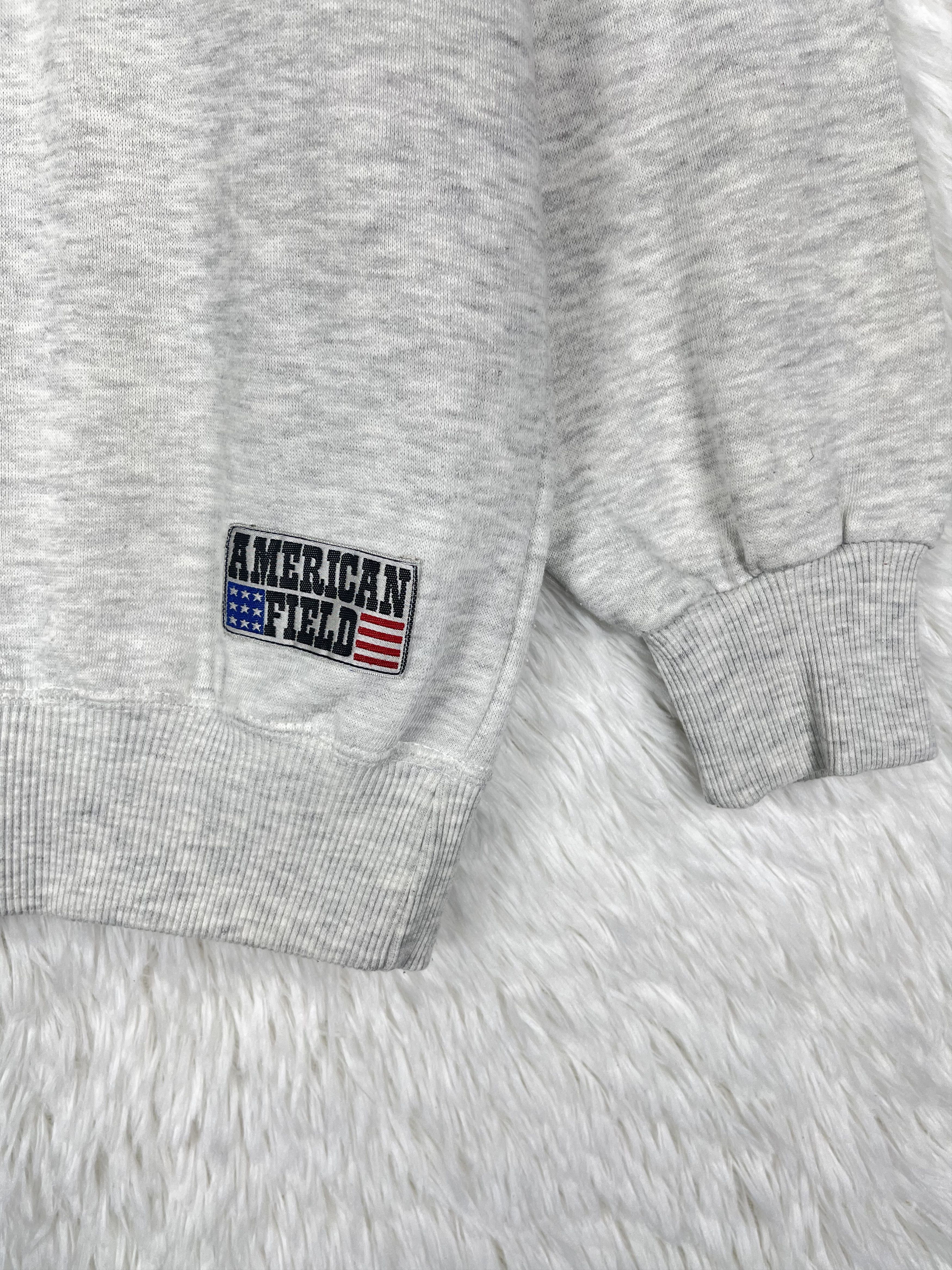 Japanese Brand Vintage EXAS Club American Field Grey Sweatshirt AS0034 Size US M / EU 48-50 / 2 - 5 Thumbnail