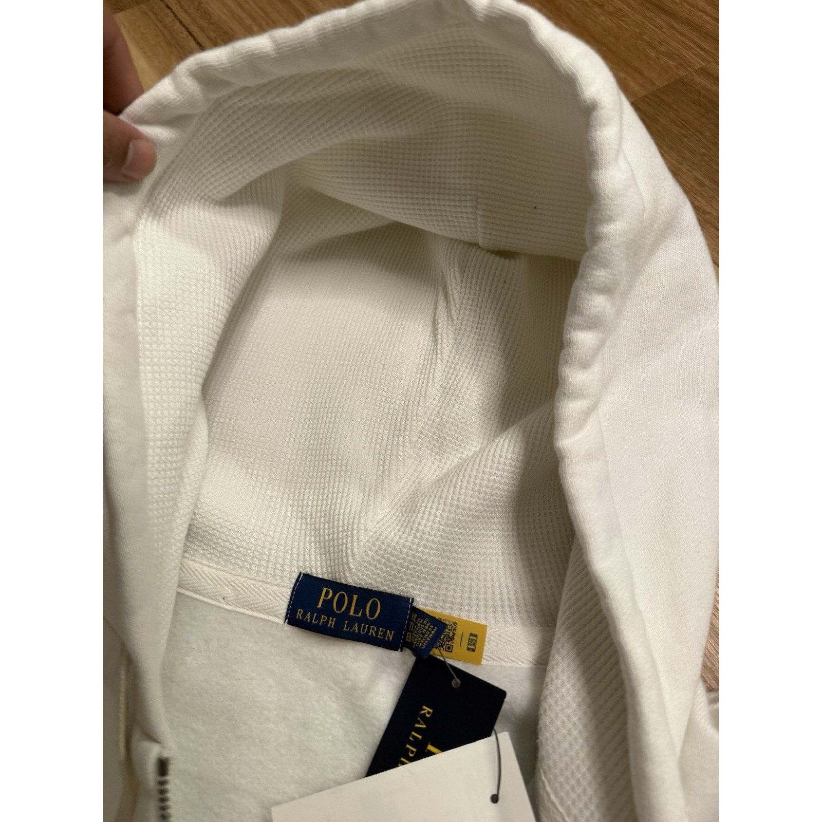 Polo Ralph Lauren Polo Ralph Lauren Classic Heavy Full-Zip Hoodie Jacket Bone Size US XXL / EU 58 / 5 - 4 Thumbnail