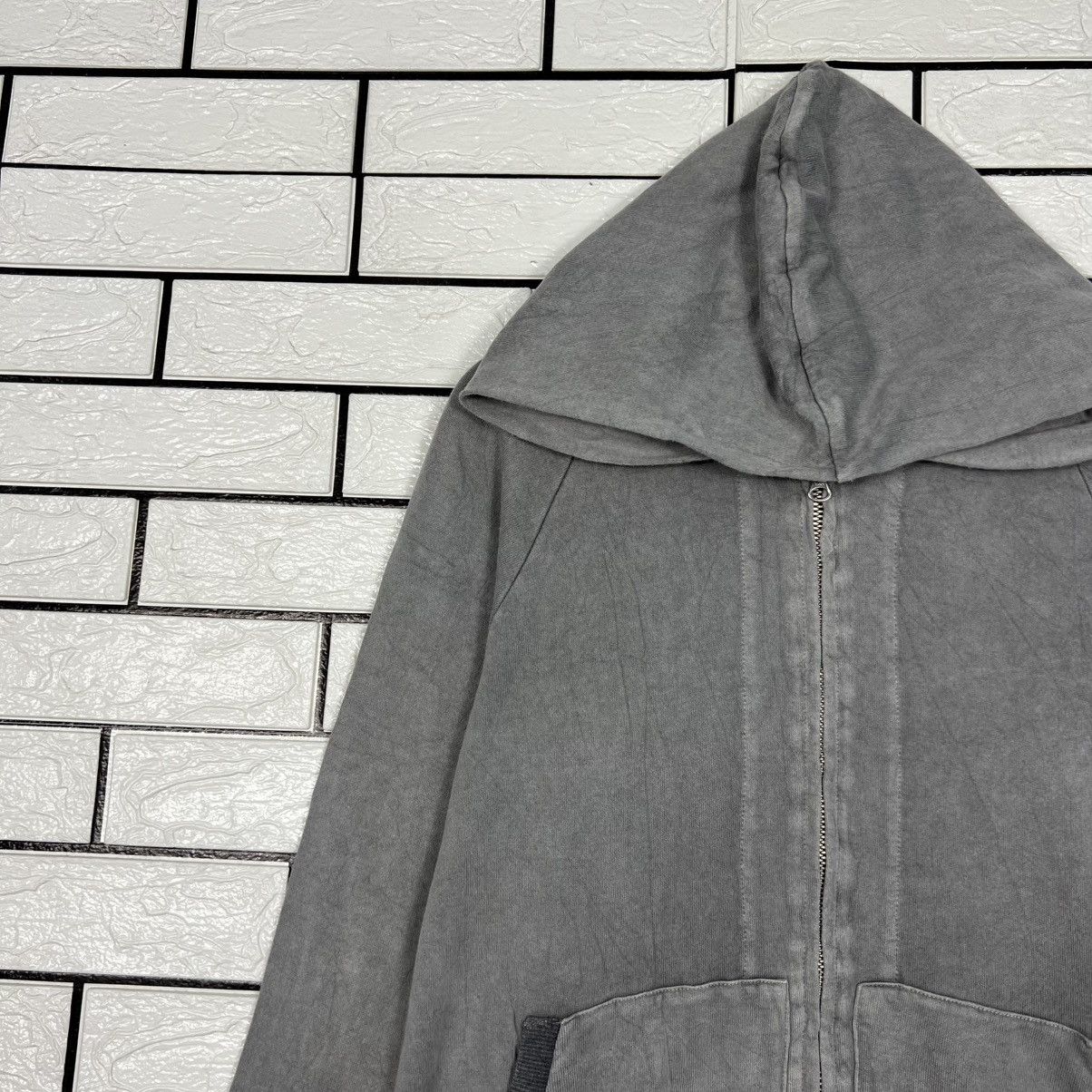 Blue Blue Japan Vintage BLUE BLUE JAPAN ARIGATO Zipper Hoodies #4281-C194 Size US M / EU 48-50 / 2 - 3 Thumbnail