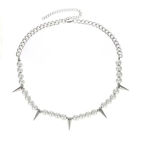 VIBE Pearl Spiked Necklace Size ONE SIZE - 5 Thumbnail
