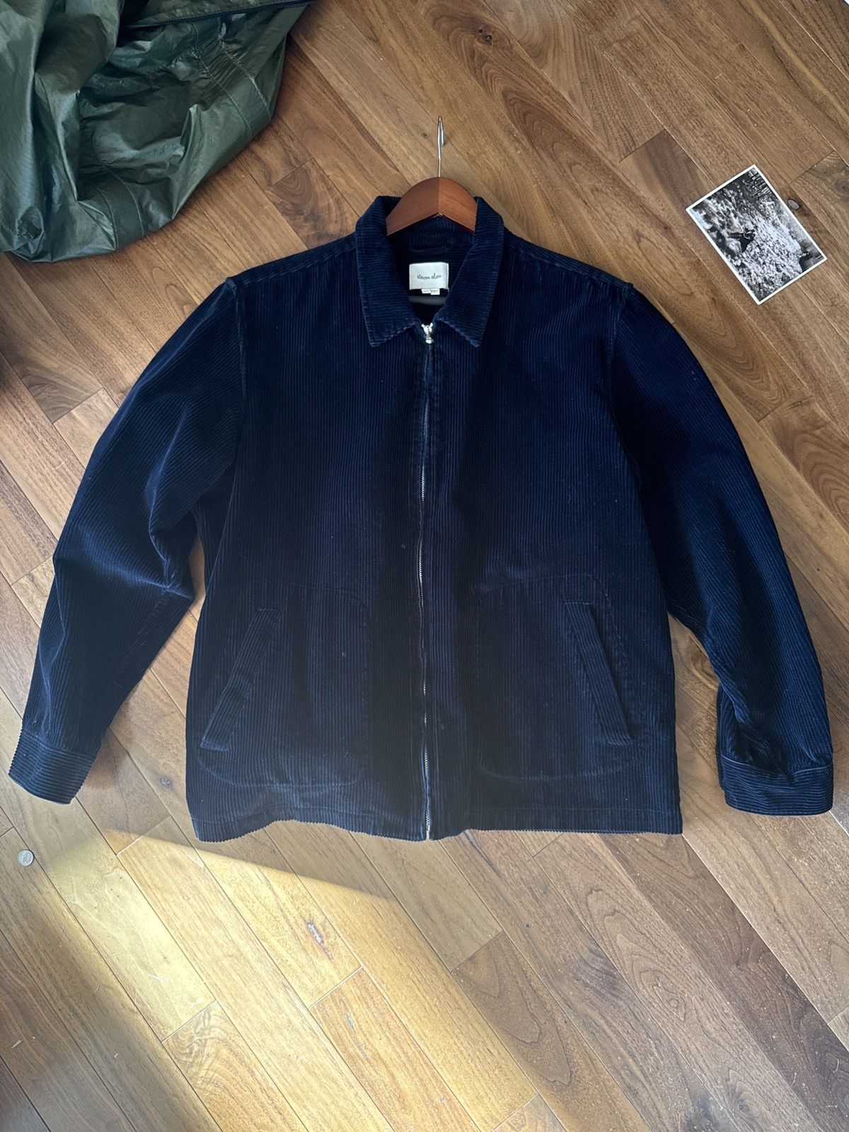 Steven Alan Navy Corduroy Jacket Size US XXL / EU 58 / 5 - 1 Thumbnail