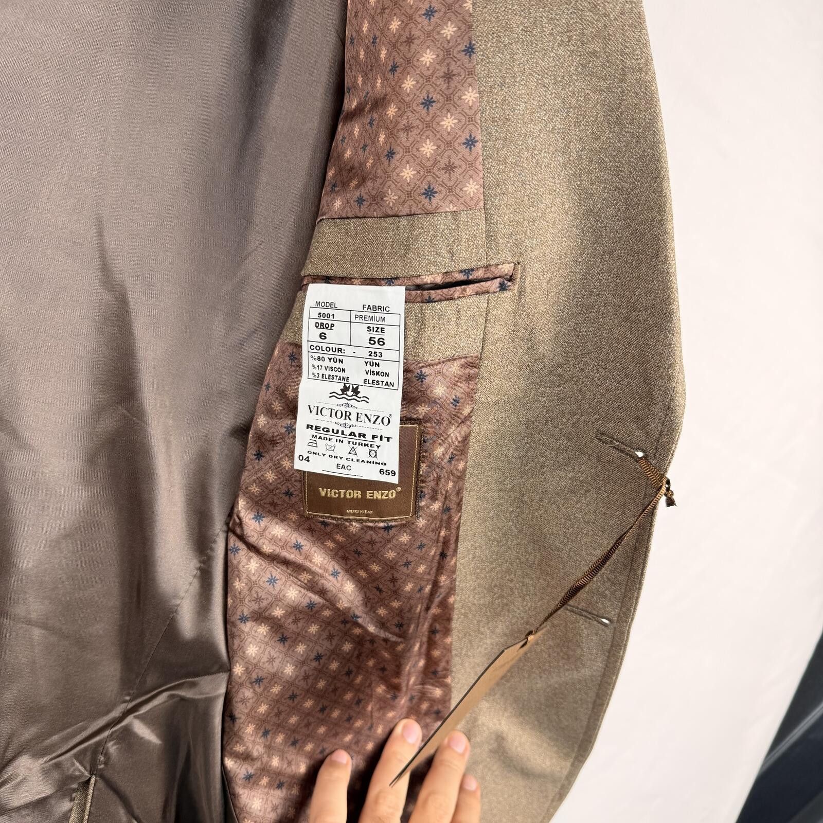 Other NEW Men’s Slim Fit Blazer Jacket -Smart Casual Size UK44 C18 Size 44R - 3 Thumbnail