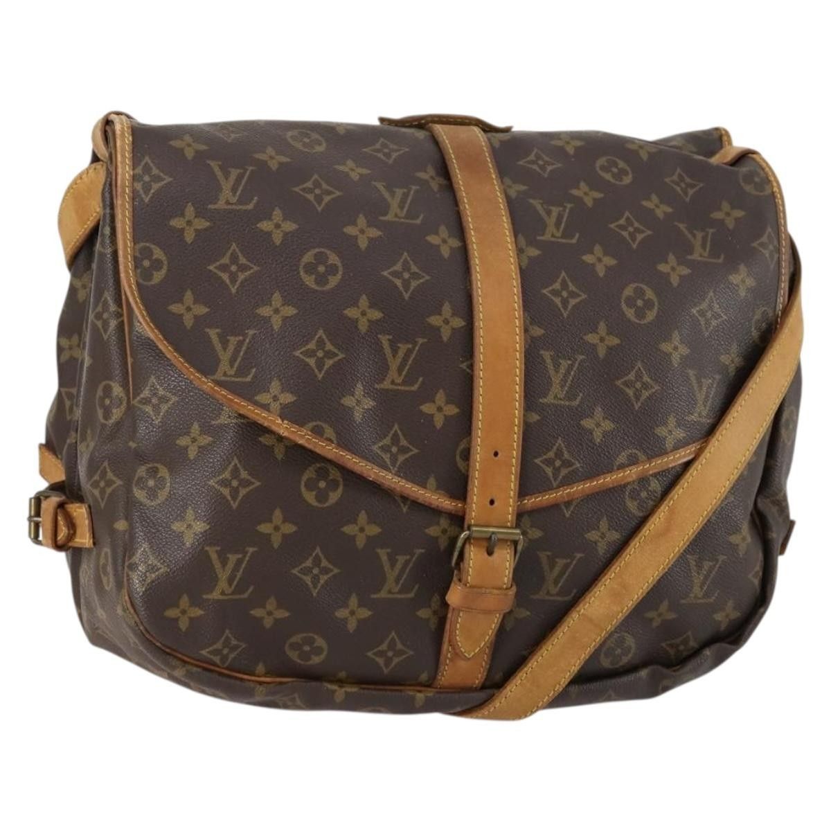 Louis Vuitton Louis Vuitton Saumur Handbag Monogram Canvas Size ONE SIZE - 1 Thumbnail