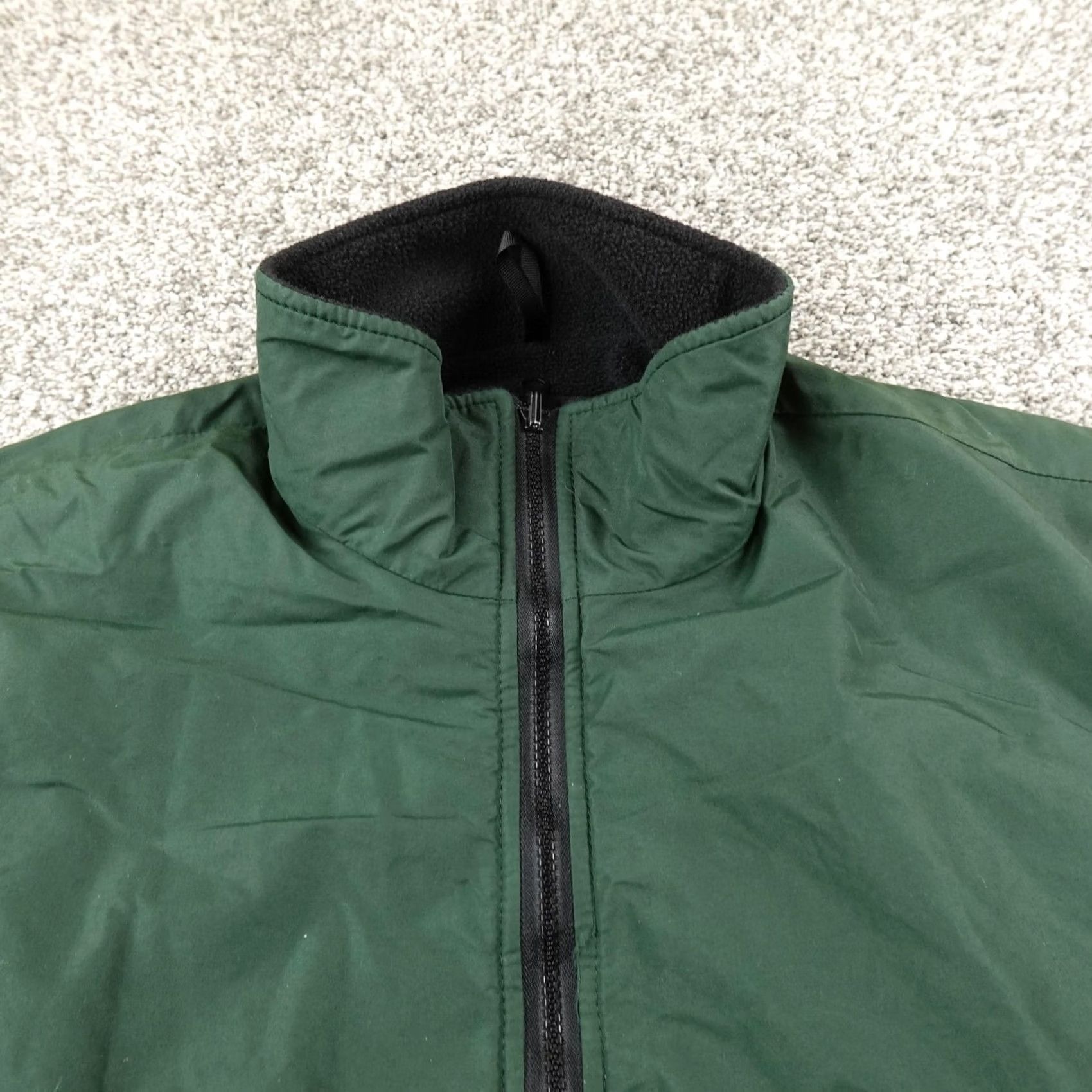 Vintage REI Vest Mens L Green Polartec Fleece Lined Windbreaker Coat Outdoor Hiking Trek Shirt Night? Size US L / EU 52-54 / 3 - 3 Thumbnail