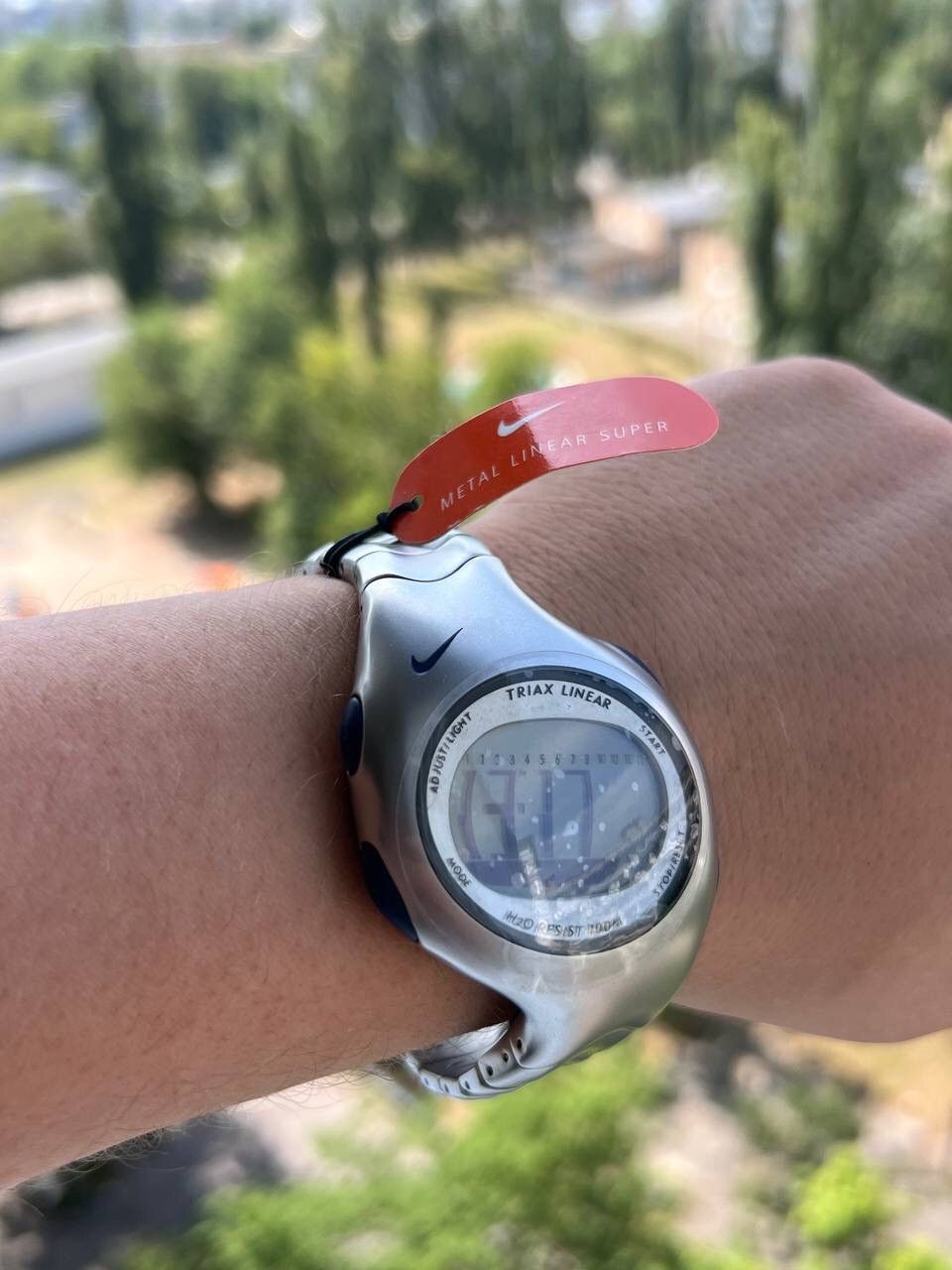 Nike BRAND NEW 2001 Nike Linear Triax Metal Watch Steel Y2K RARE Size ONE SIZE - 22 Thumbnail