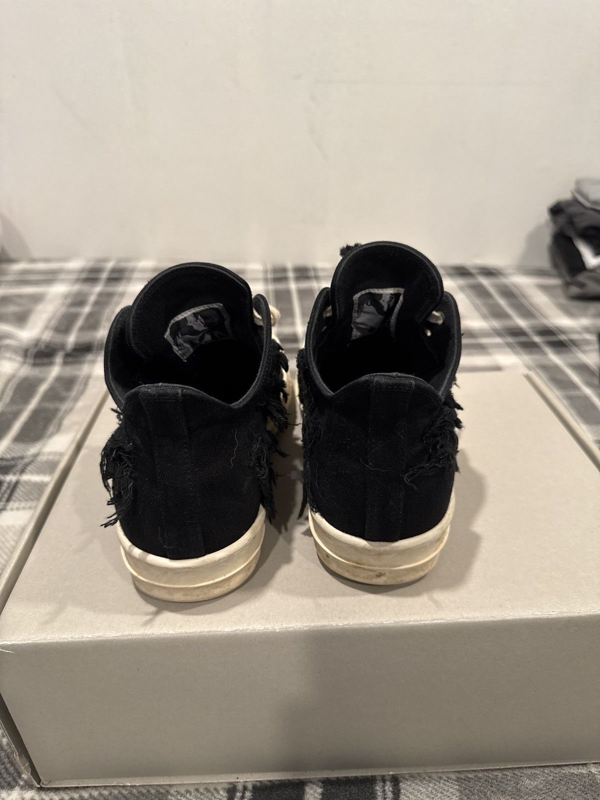 Rick Owens × Rick Owens Drkshdw Rick Owen’s Slashed Ramones Size US 9 / EU 42 - 5 Thumbnail