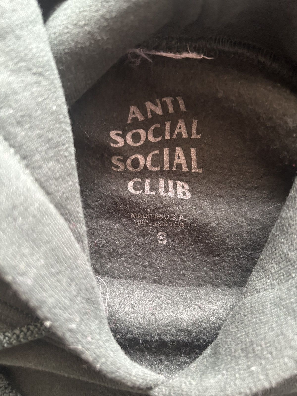 Anti Social Social Club Anti Social Social Club Classic Hoodie Size US S / EU 44-46 / 1 - 3 Thumbnail
