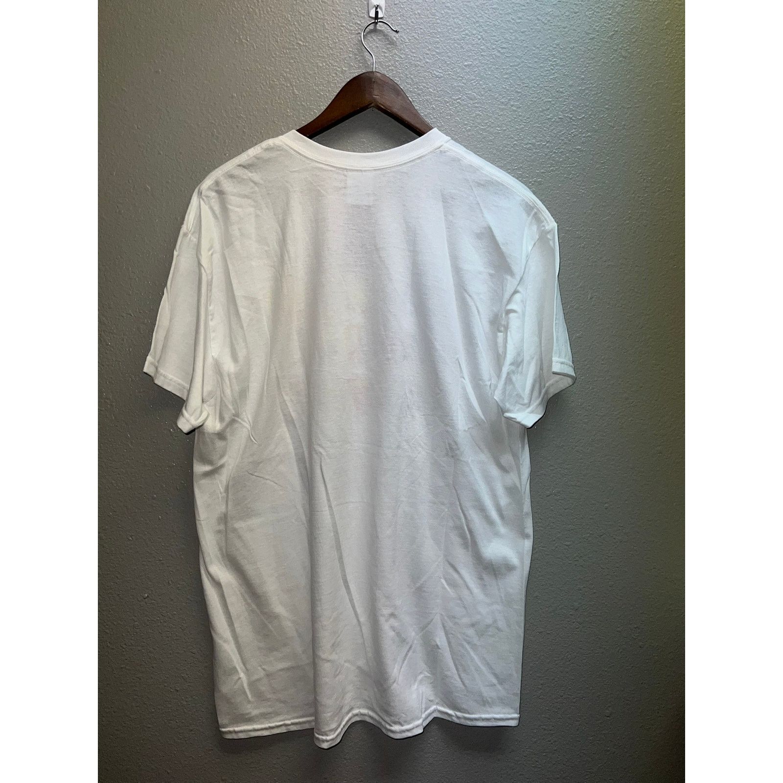 Gildan Vintage Dante Art Shirt Moral Crisis Artwork White Tee L Size US L / EU 52-54 / 3 - 8 Thumbnail
