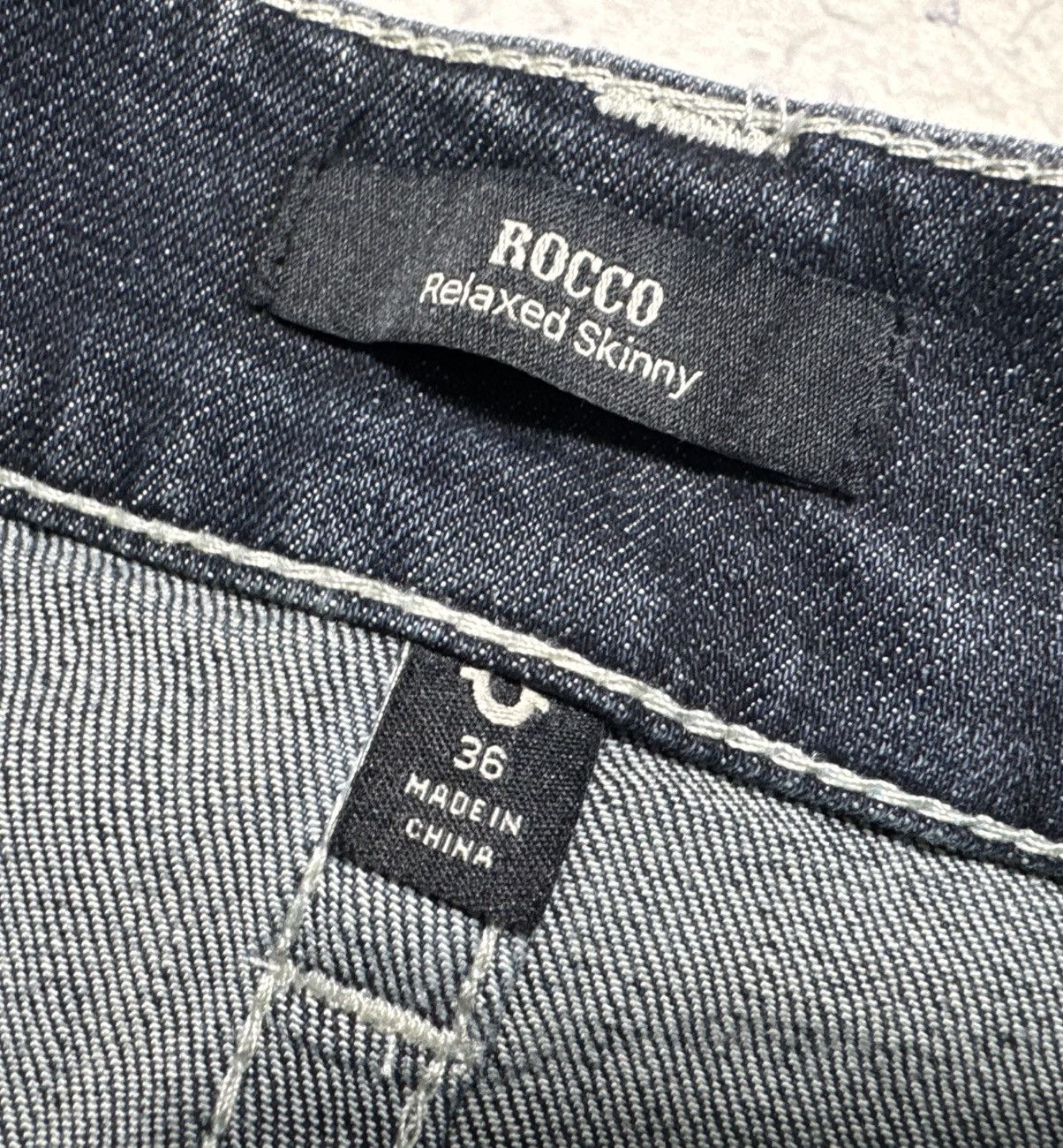 True Religion True Religion New Denim Jeans Big Logo Size 36 Size US 36 / EU 52 - 8 Thumbnail