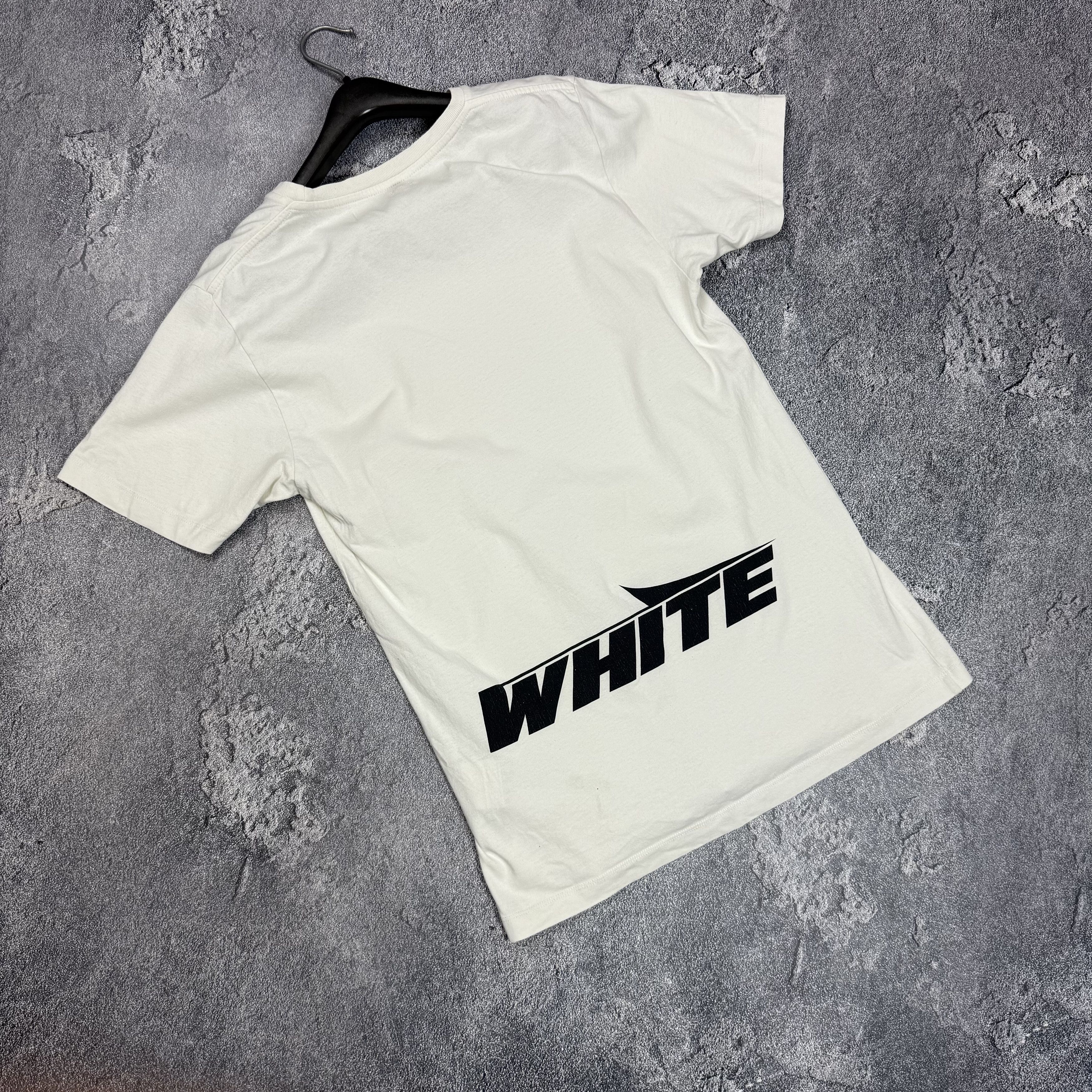 Off-White Off White Small Spell Out White Tee Virgil Abloh Size US S / EU 44-46 / 1 - 9 Thumbnail