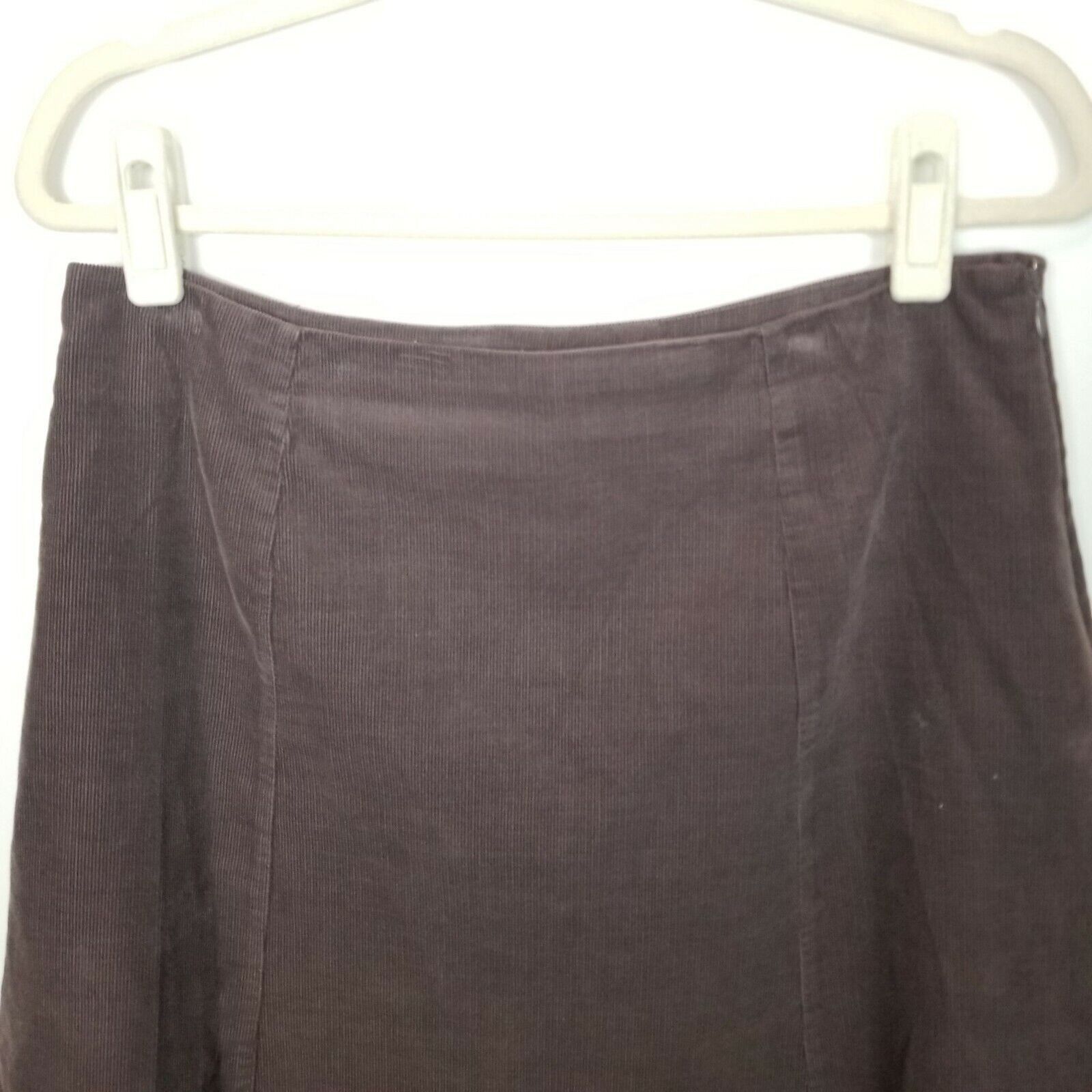 Boden Boden Womens Corduroy Skirt Y2K Chocolate Brown 8L Geometric Size 30" / US 8 / IT 44 - 2 Thumbnail