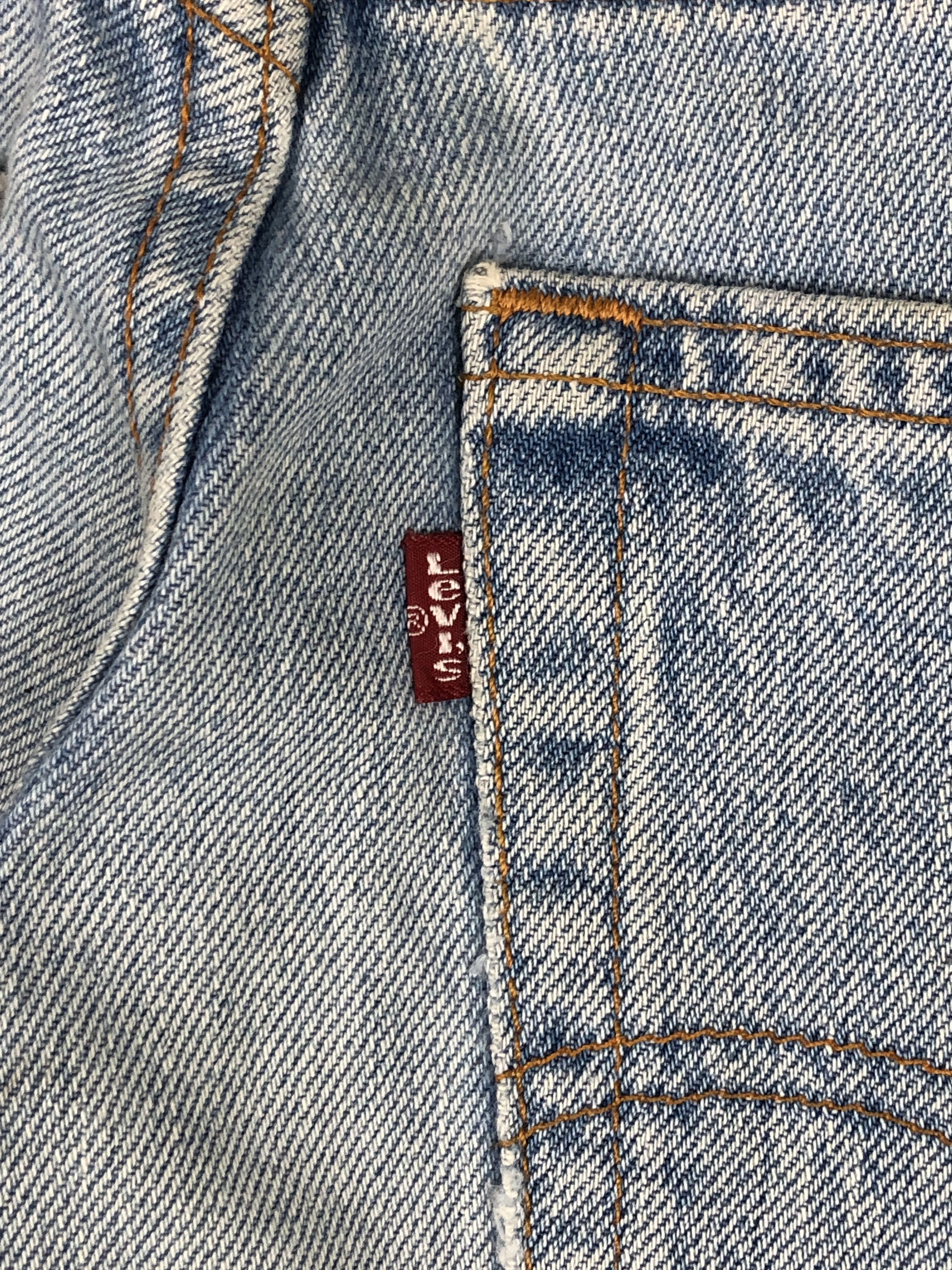 Levi's Vintage 90s Levis 570 Tapered Leg Baggy Fit Jeans DP2364 Size US 33 - 6 Thumbnail