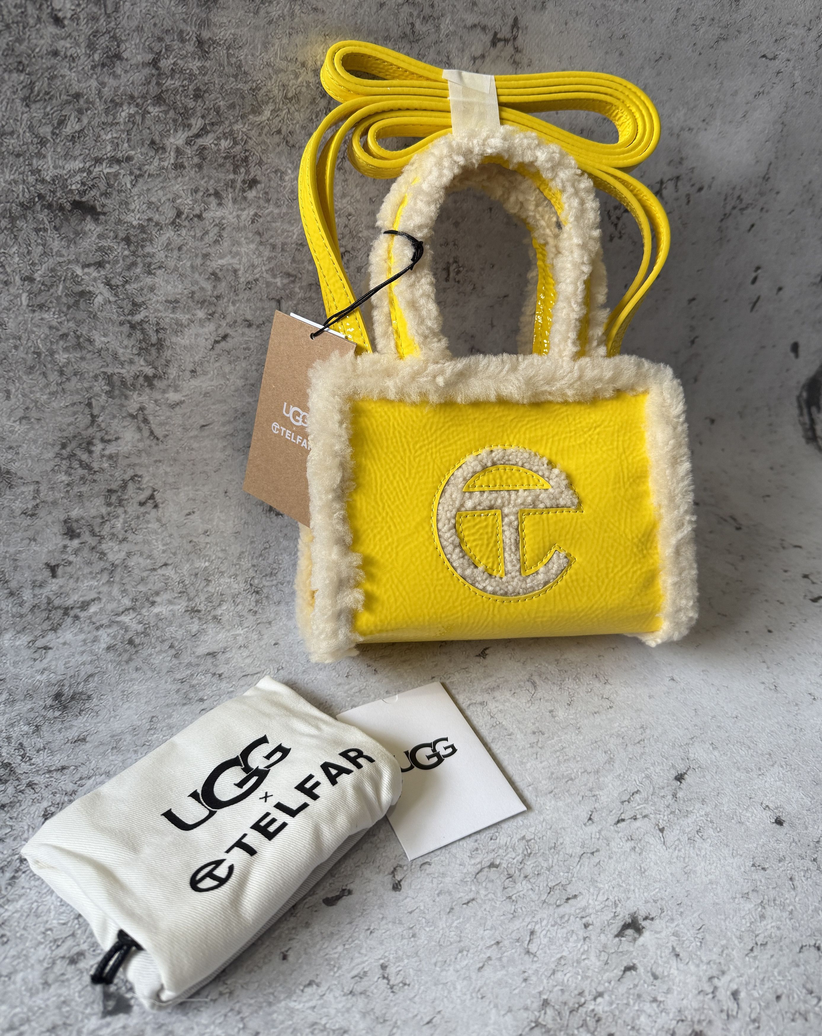 Telfar × Ugg UGG X TELFAR SHOPPER S CRINKLE O\S YELLOW Size ONE SIZE - 1 Thumbnail
