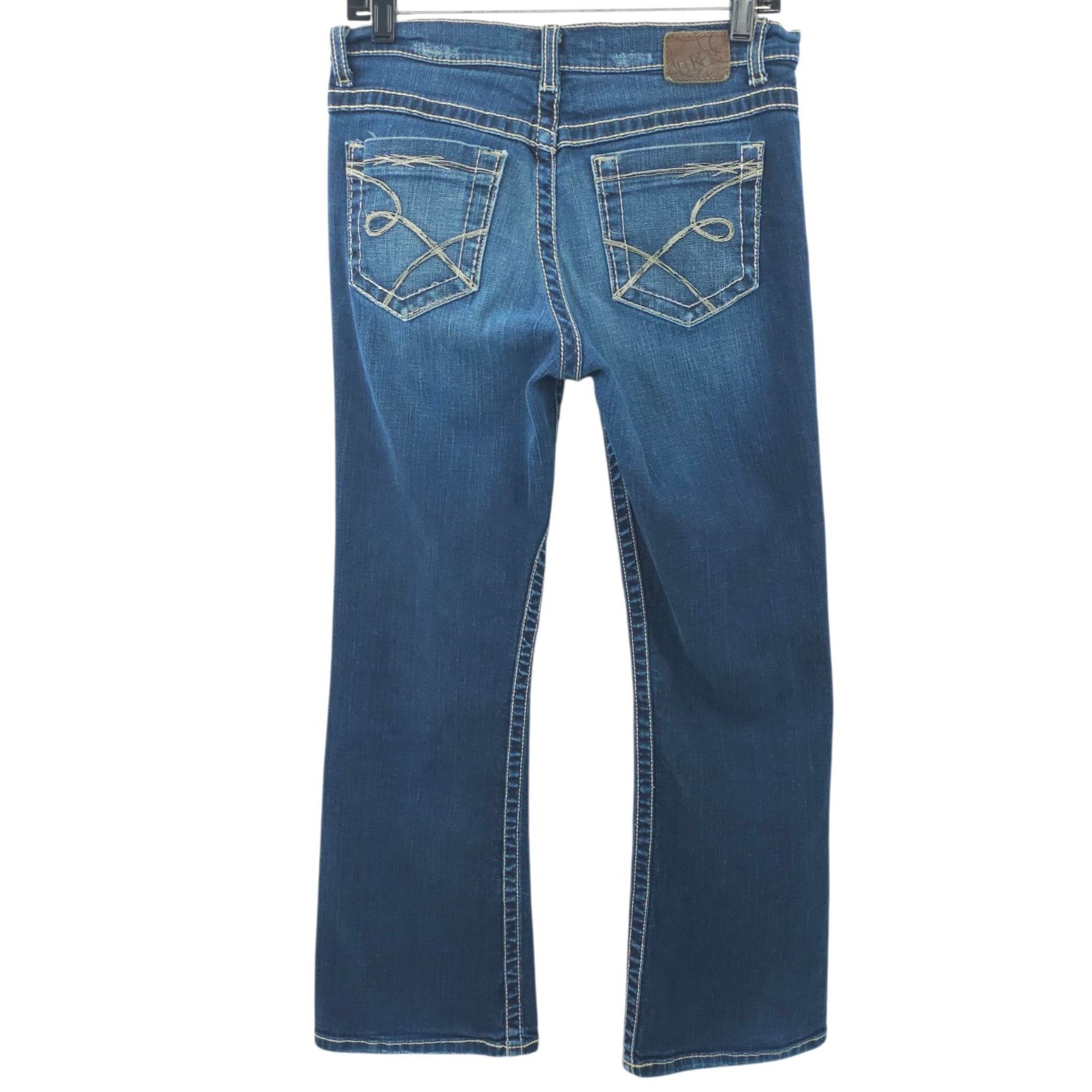 BKE BKE Buckle Drew Boot Cut Jeans Womens Size 28 READ Distresse Size 30" / US 8 / IT 44 - 2 Thumbnail