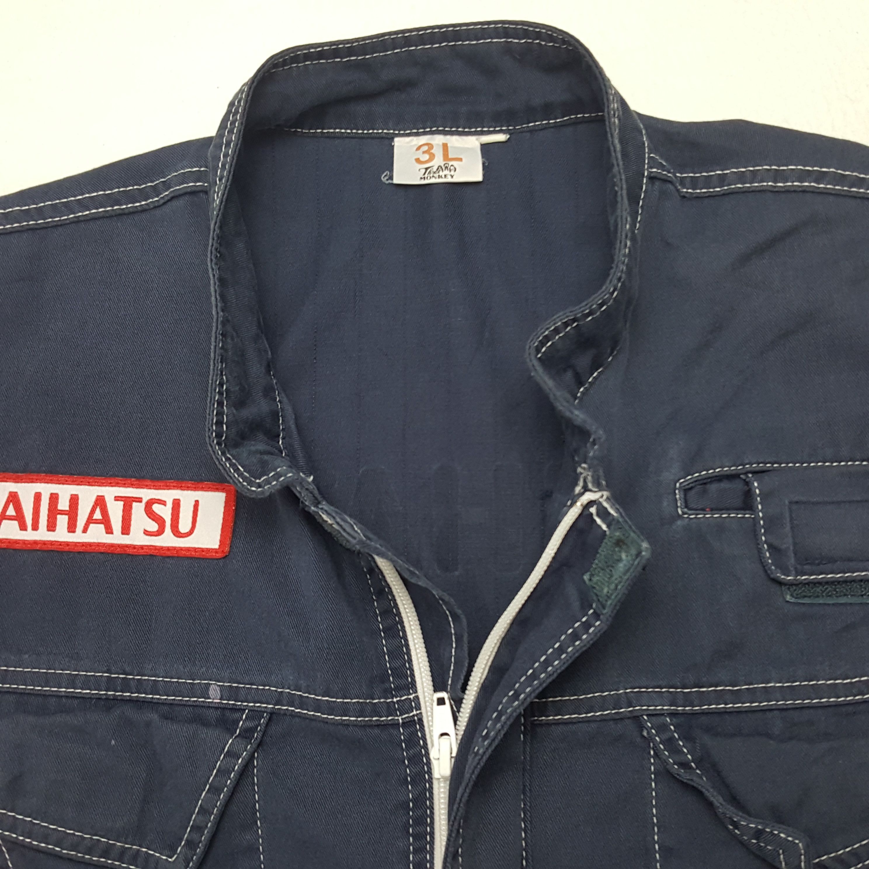 Japanese Brand × Vintage Vintage Daihatsu Japanese Motorsports Racing Coverall Jacket Size US XL / EU 56 / 4 - 9 Thumbnail