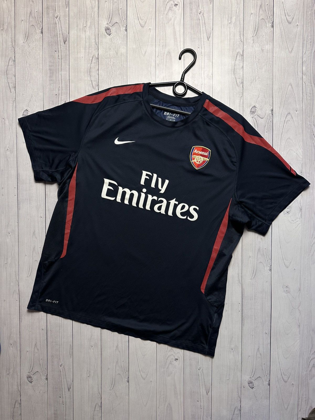 Nike × Vintage Vintage Arsenal soccer jersey size XL rare Size US XL / EU 56 / 4 - 1 Thumbnail